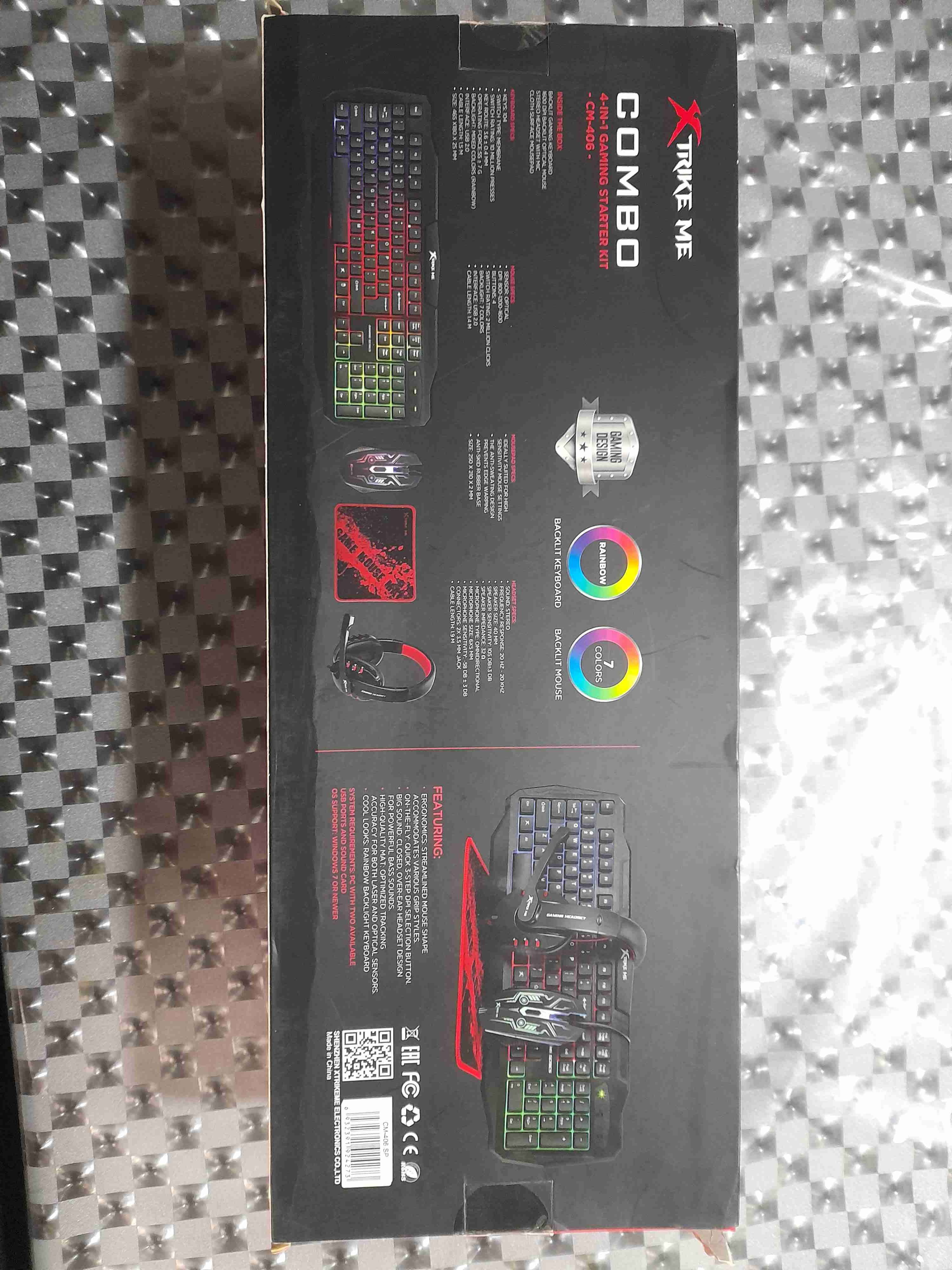 Combo gaming Xtrike teclado y mouse - miniatura 2