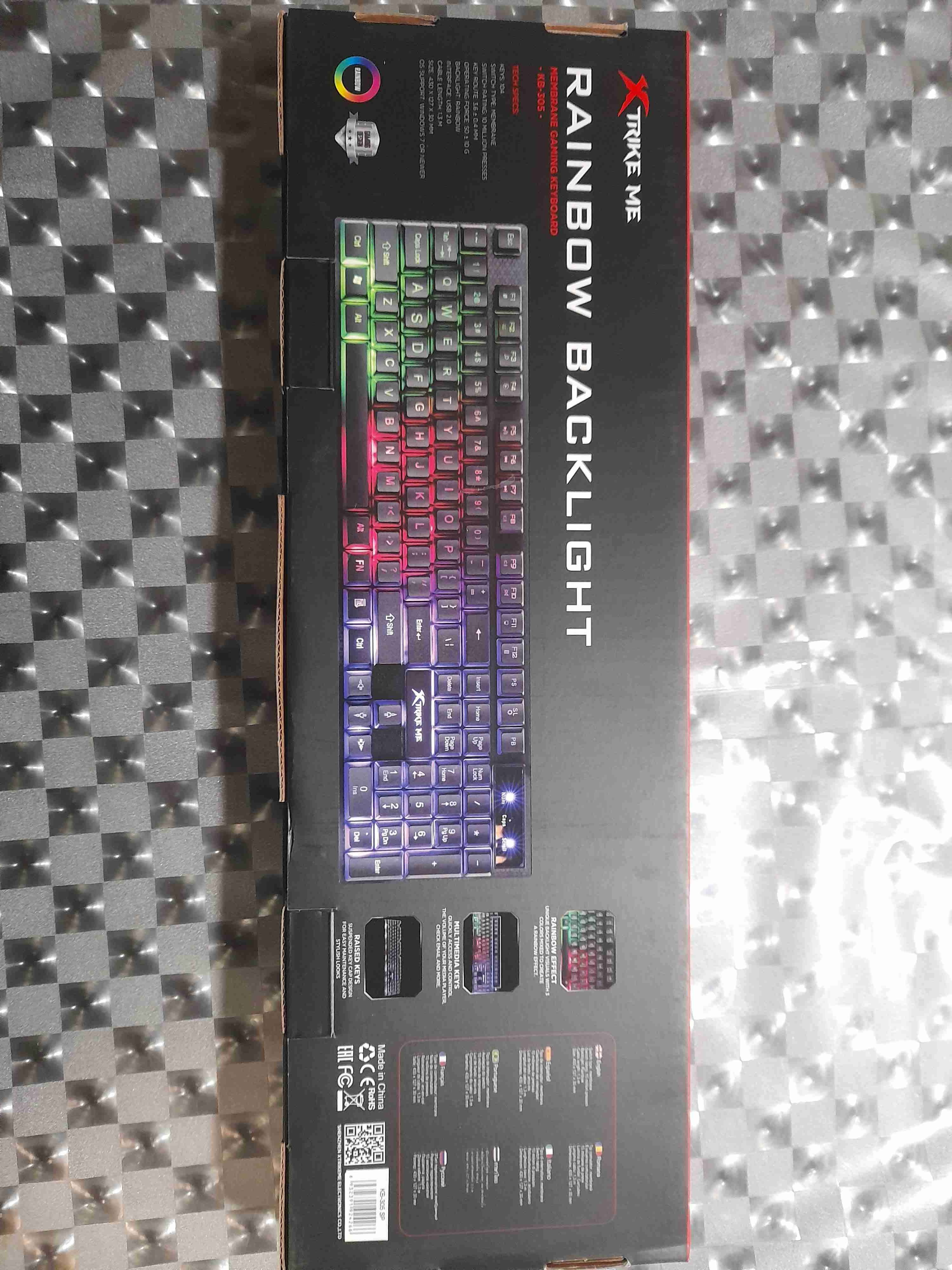 Teclado Xtrike Me 305 retroiluminado - miniatura 2