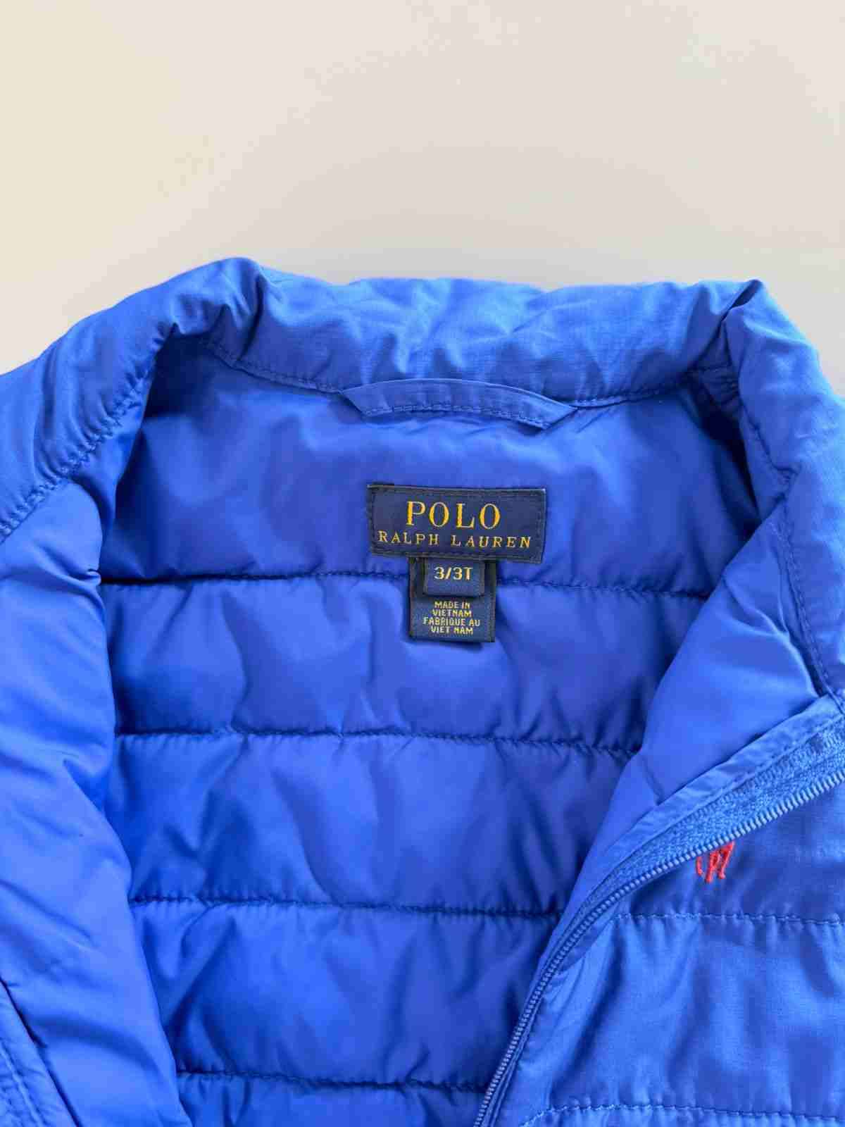 Chaleco azul acolchado de niño - 2