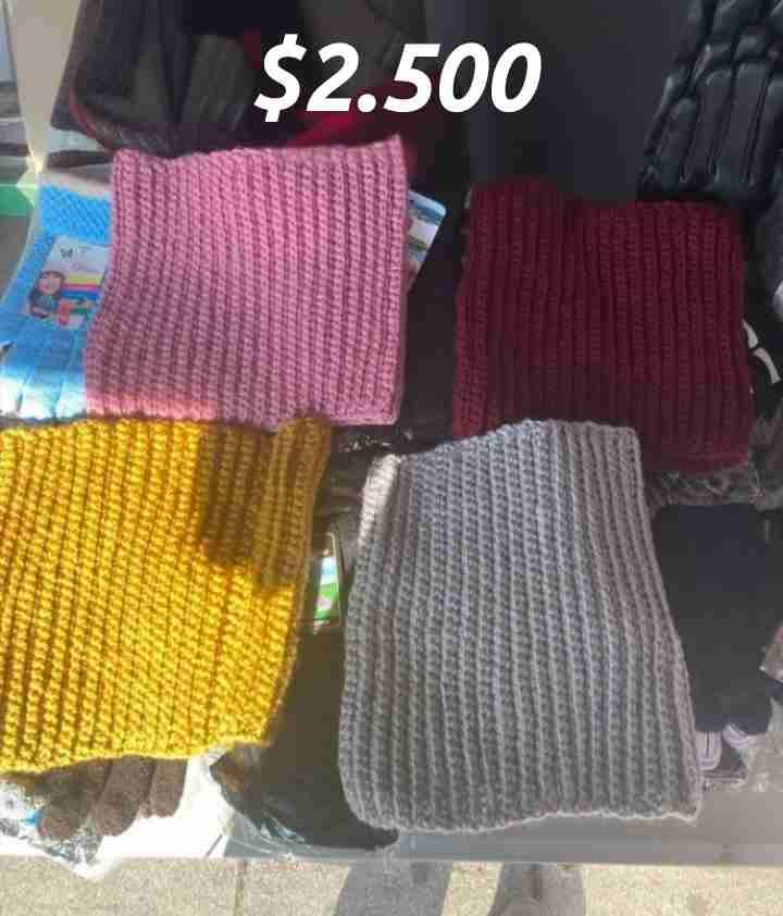 Cobertor a crochet multicolor - 3