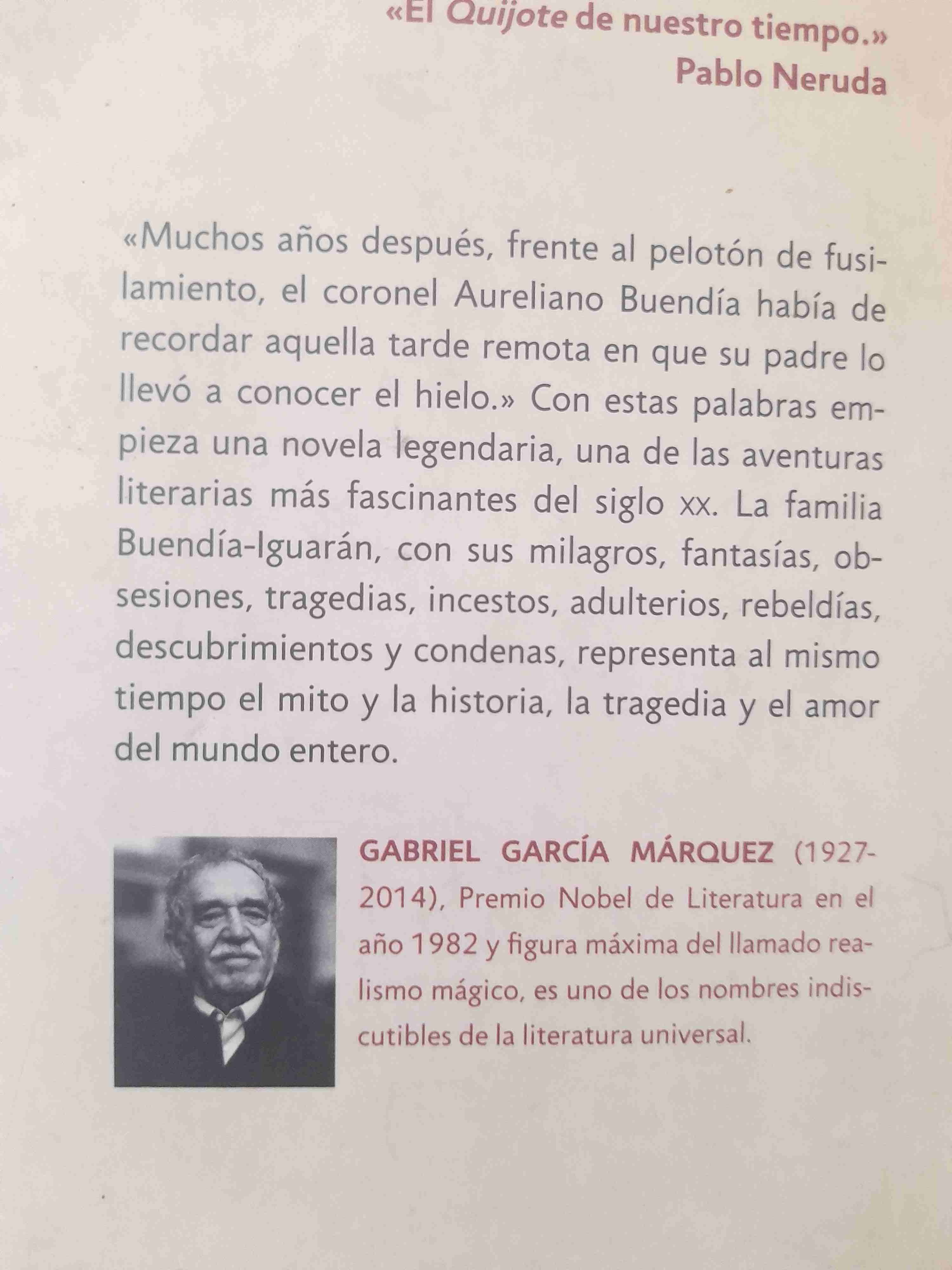 Libro 📚 Cien 🎉 años ⏳ de soledad 🌌 - miniatura 2