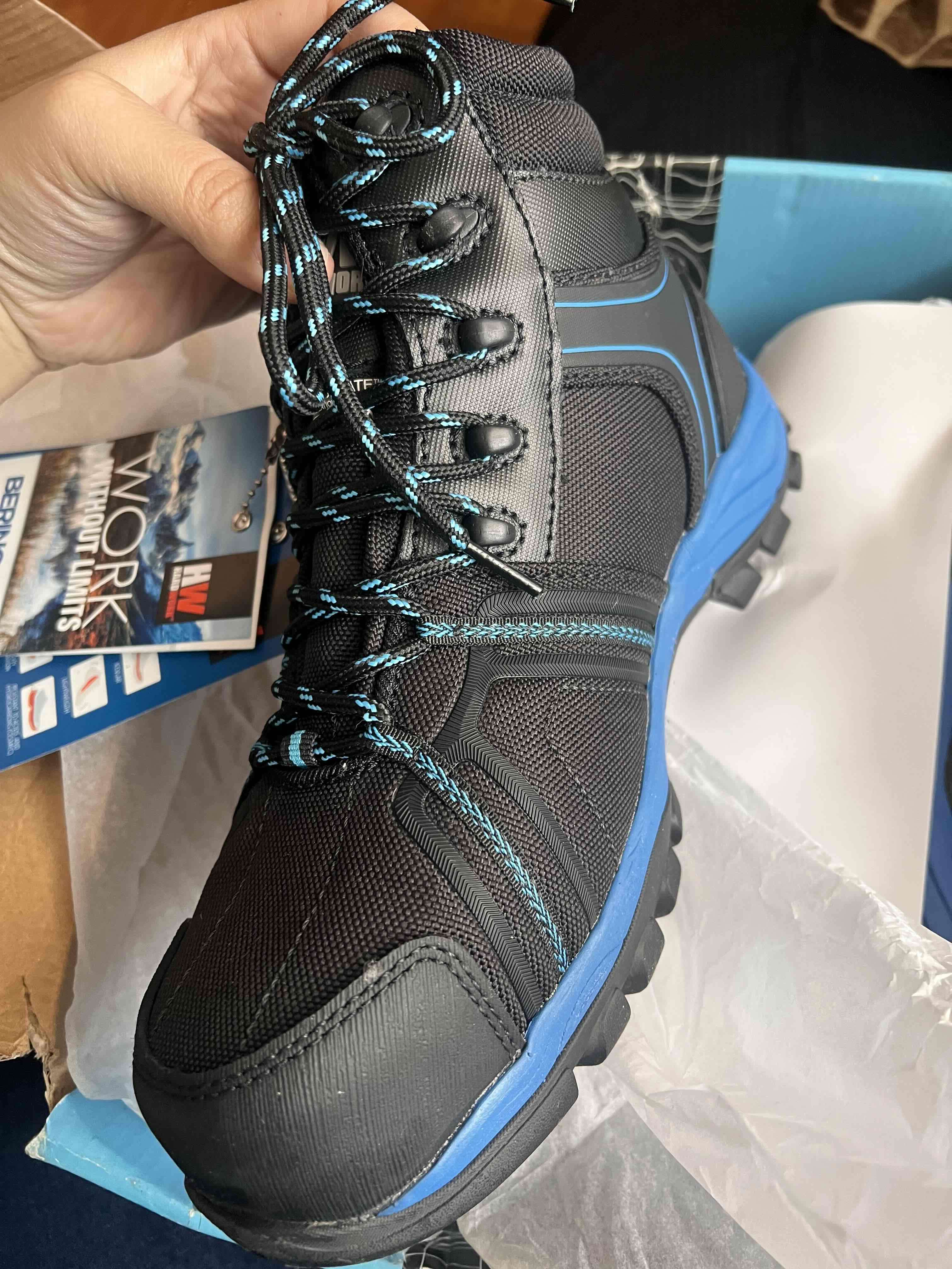 Zapatos de seguridad negros HW - miniatura 3