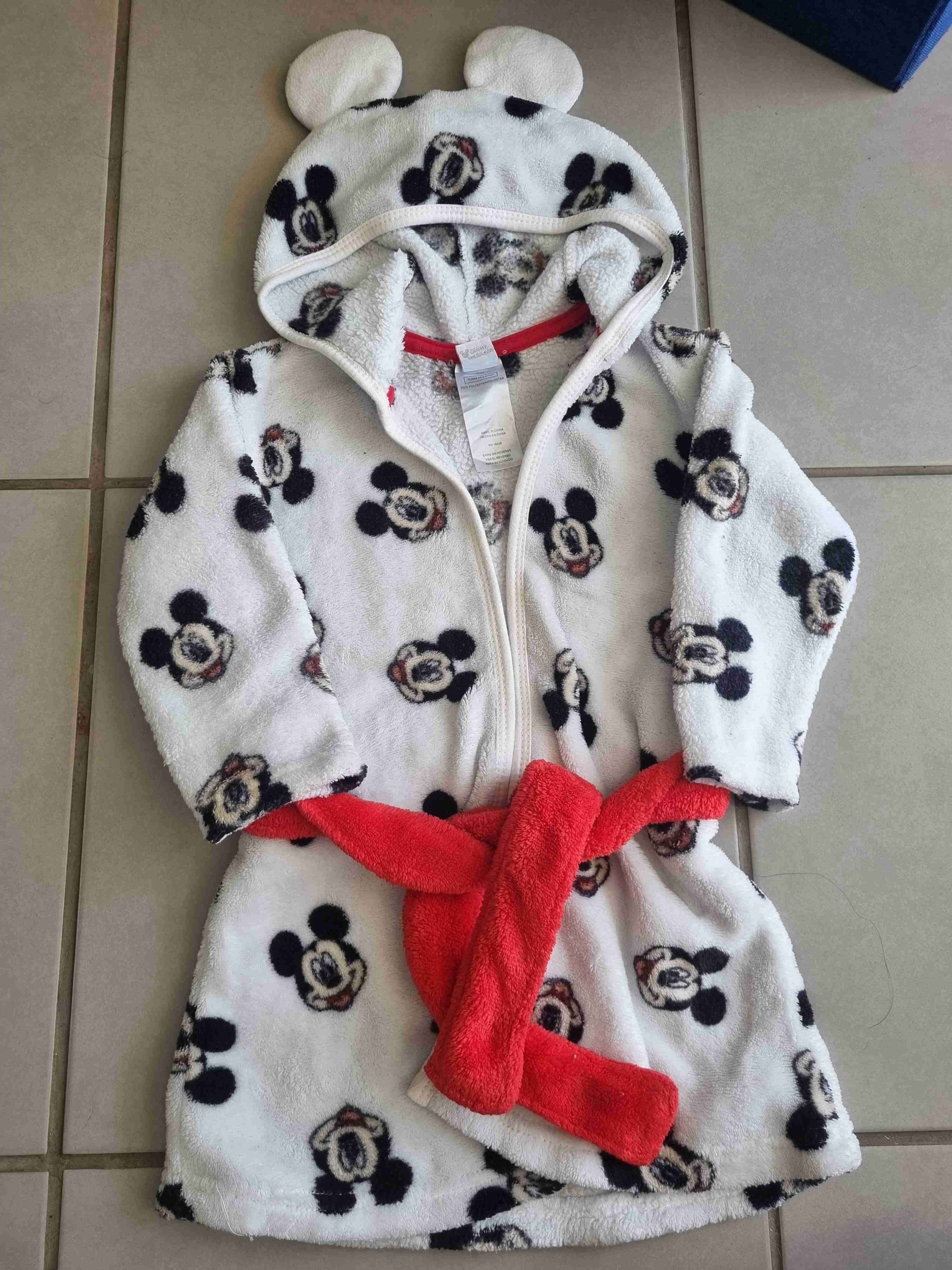 Bata infantil con capucha Mickey - miniatura 2