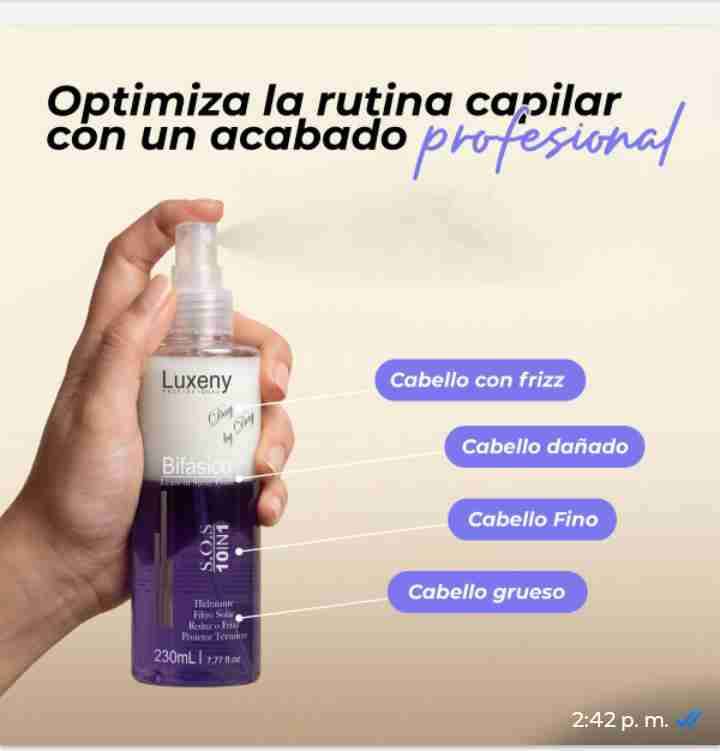 Set de cuidado capilar Luxenil - miniatura 5