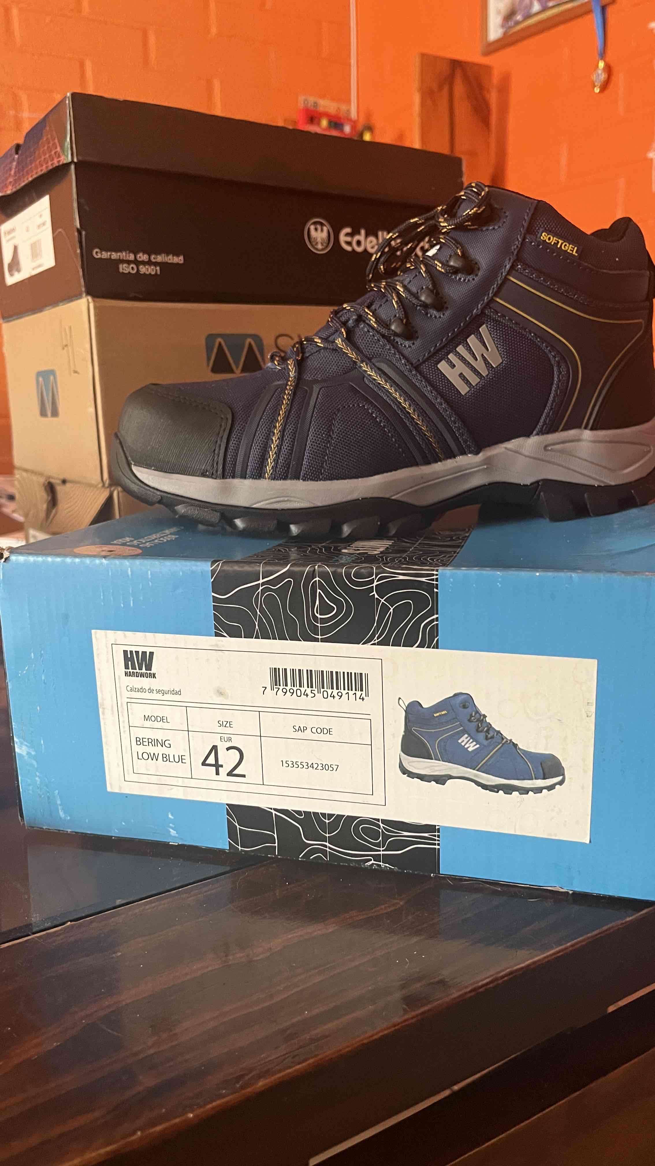 Botas de seguridad negras talla 38 - miniatura 2