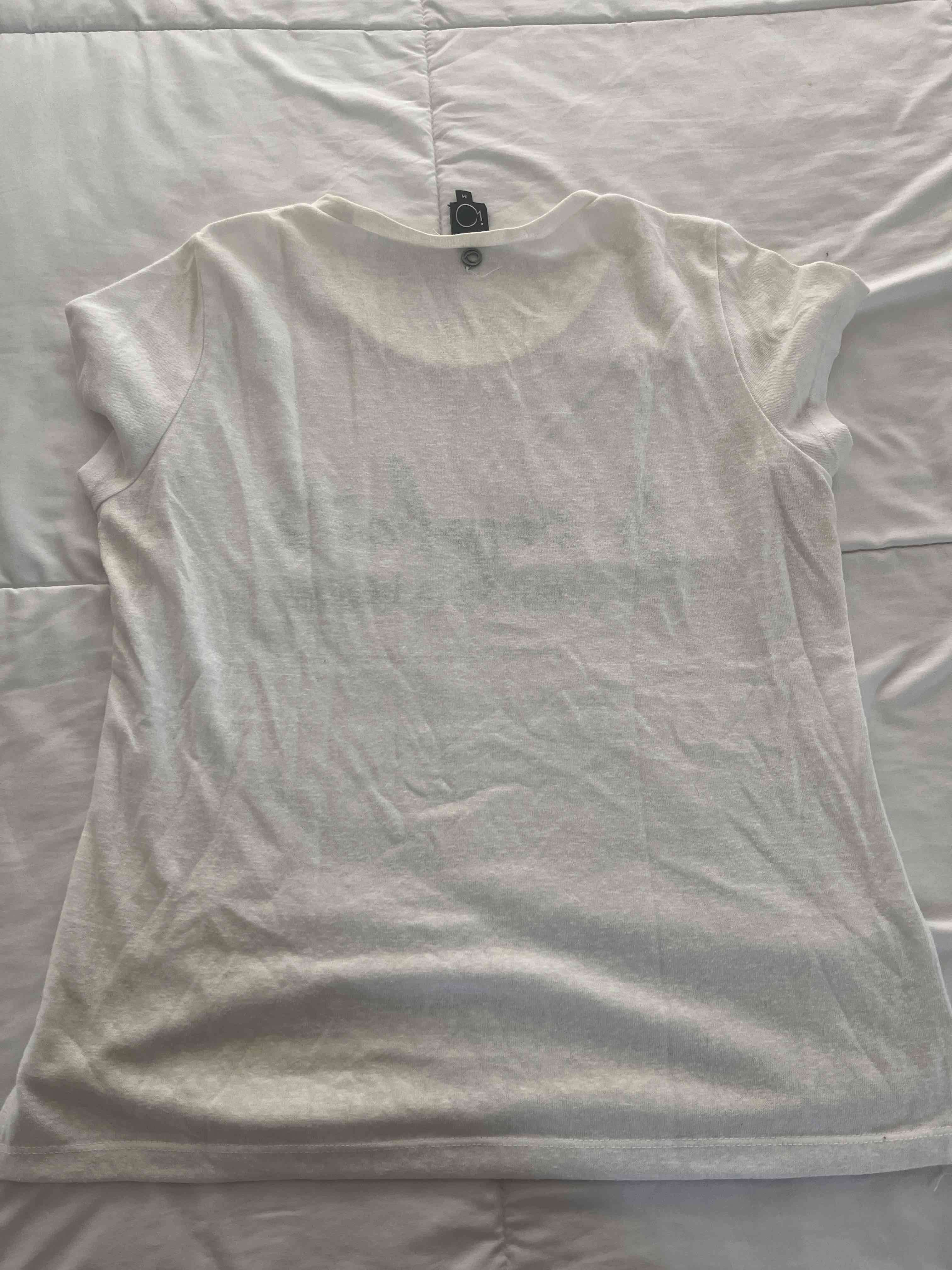 Polera blanca estampada - miniatura 2