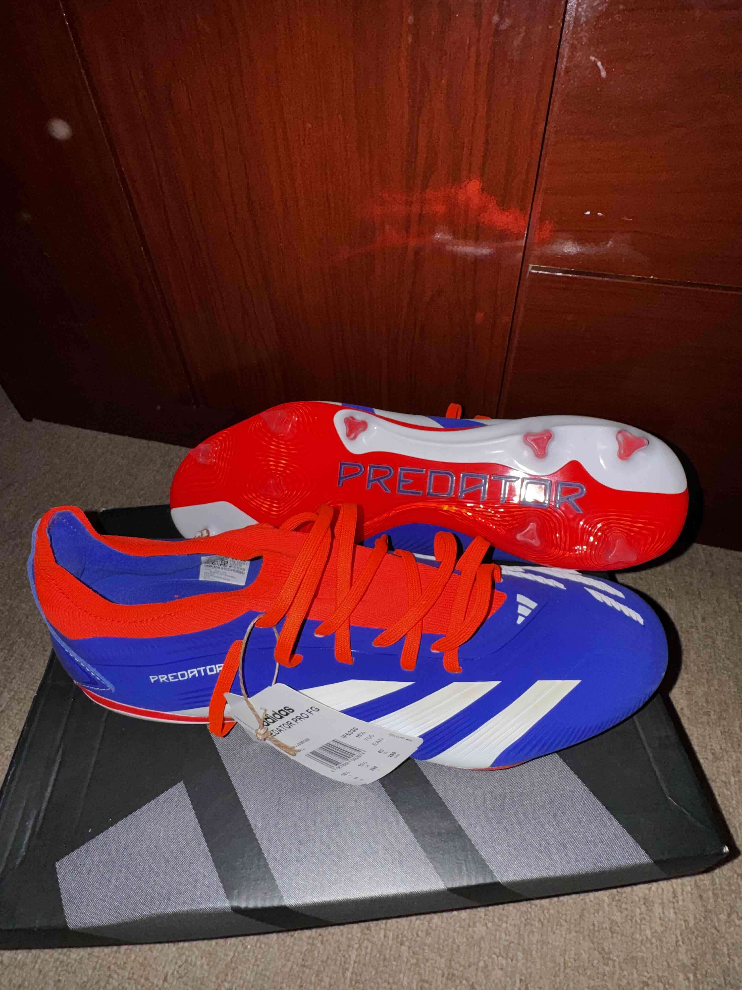 Zapatos fútbol Adidas predator pro FG - miniatura 5