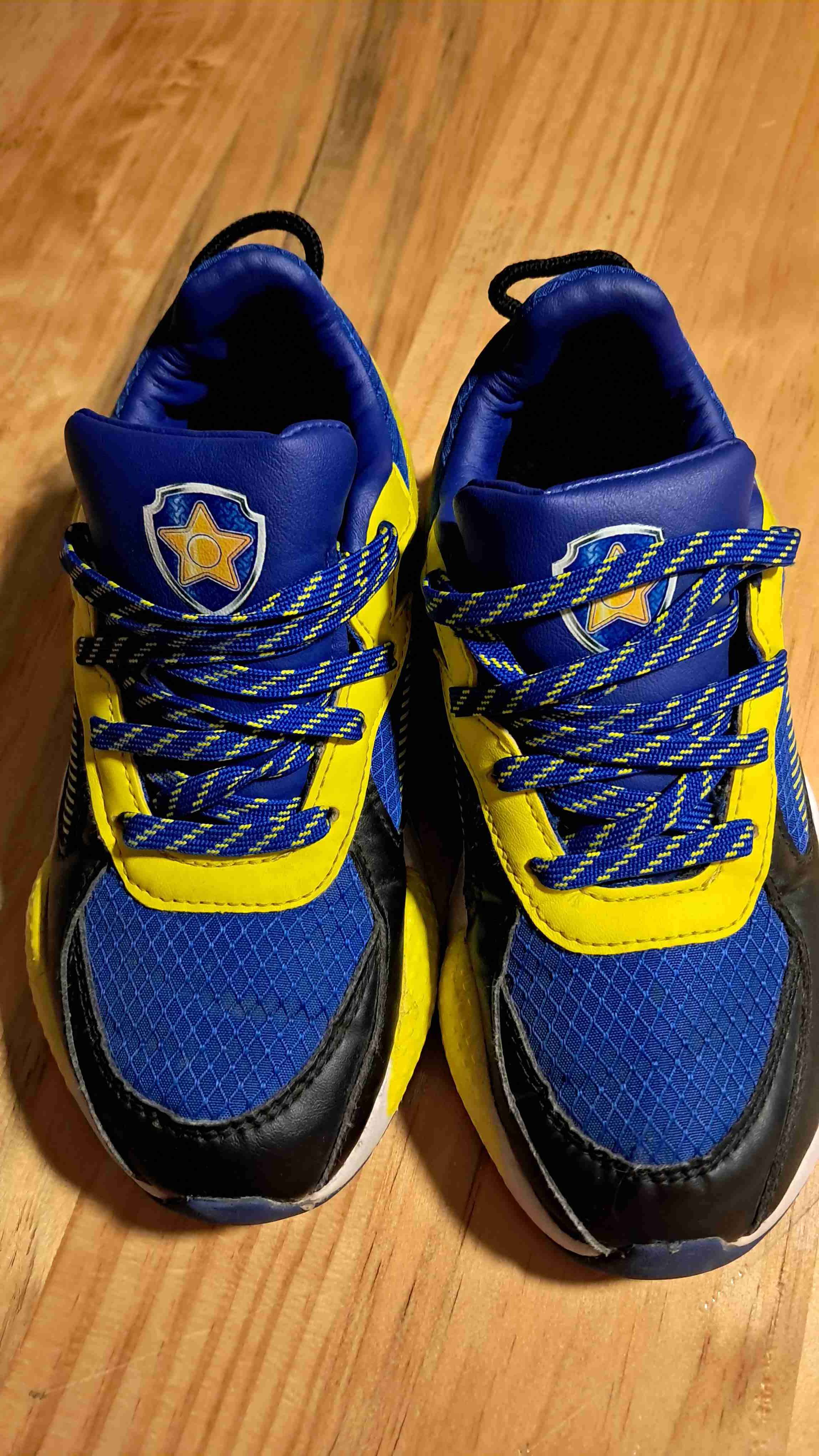 Zapatillas deportivas azul y amarillo n°30 - miniatura 2