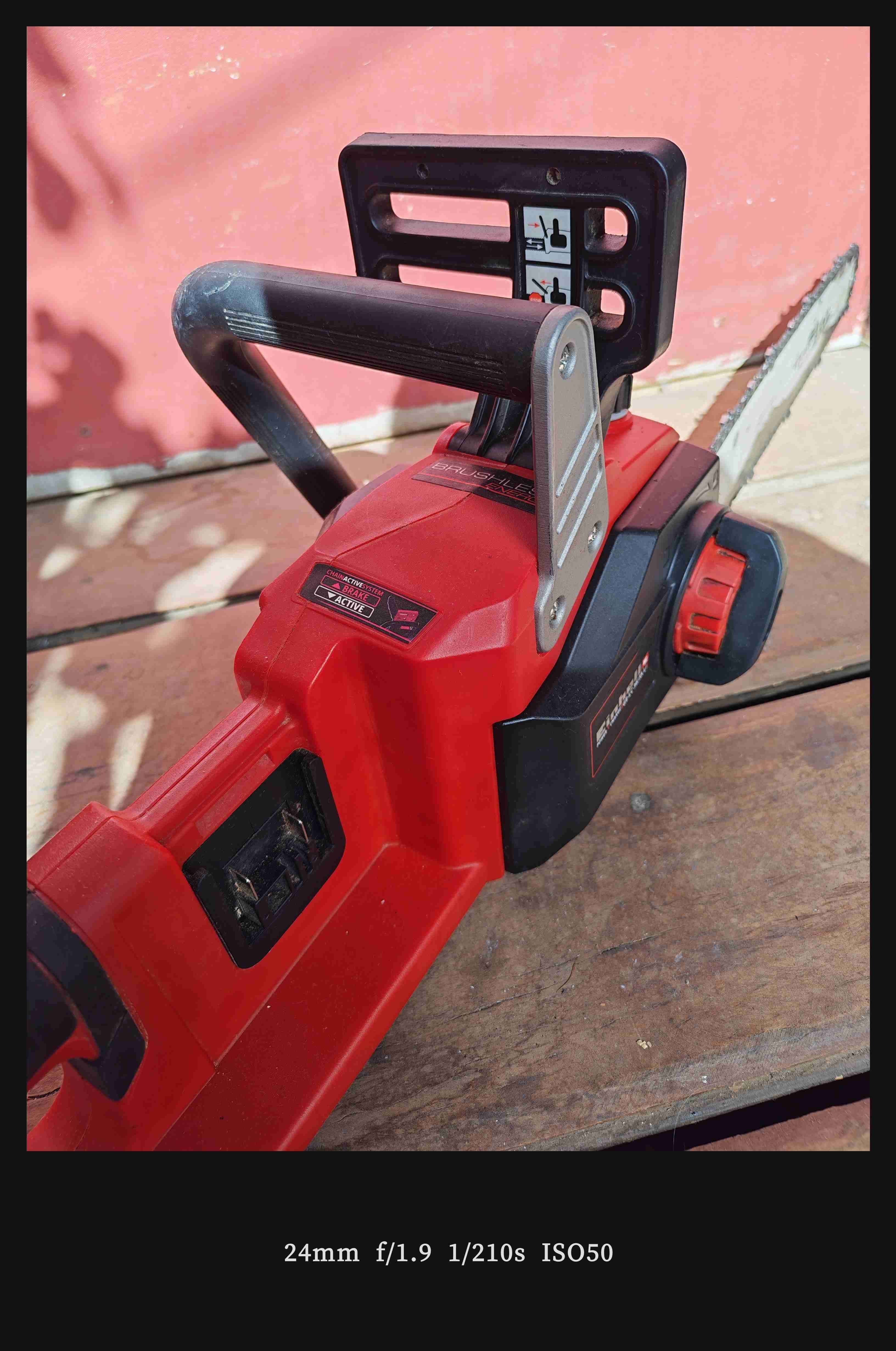 motosierra einhell ge-lc 36/35 Li + 4 baterias - miniatura 3