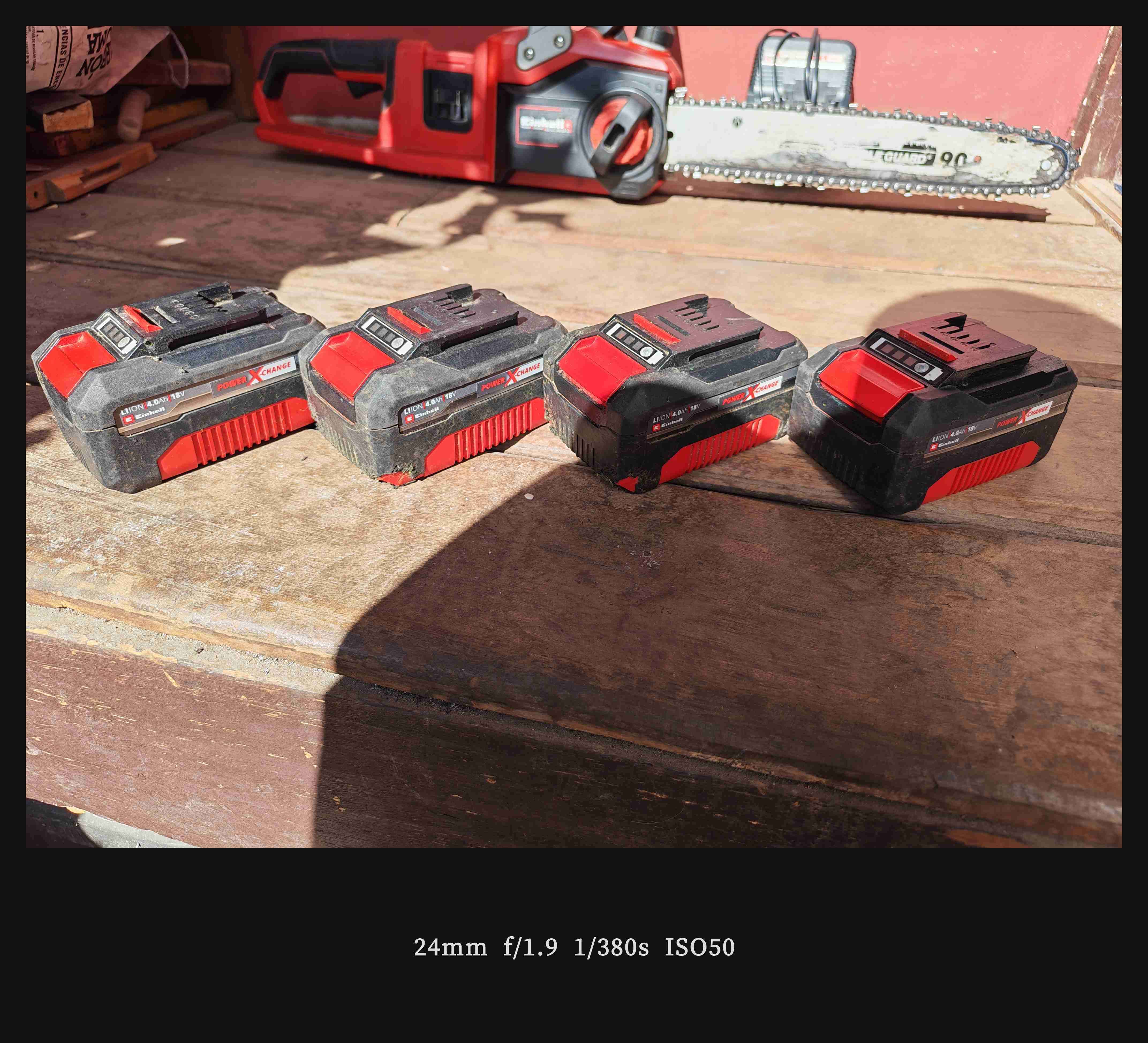 motosierra einhell ge-lc 36/35 Li + 4 baterias - miniatura 6