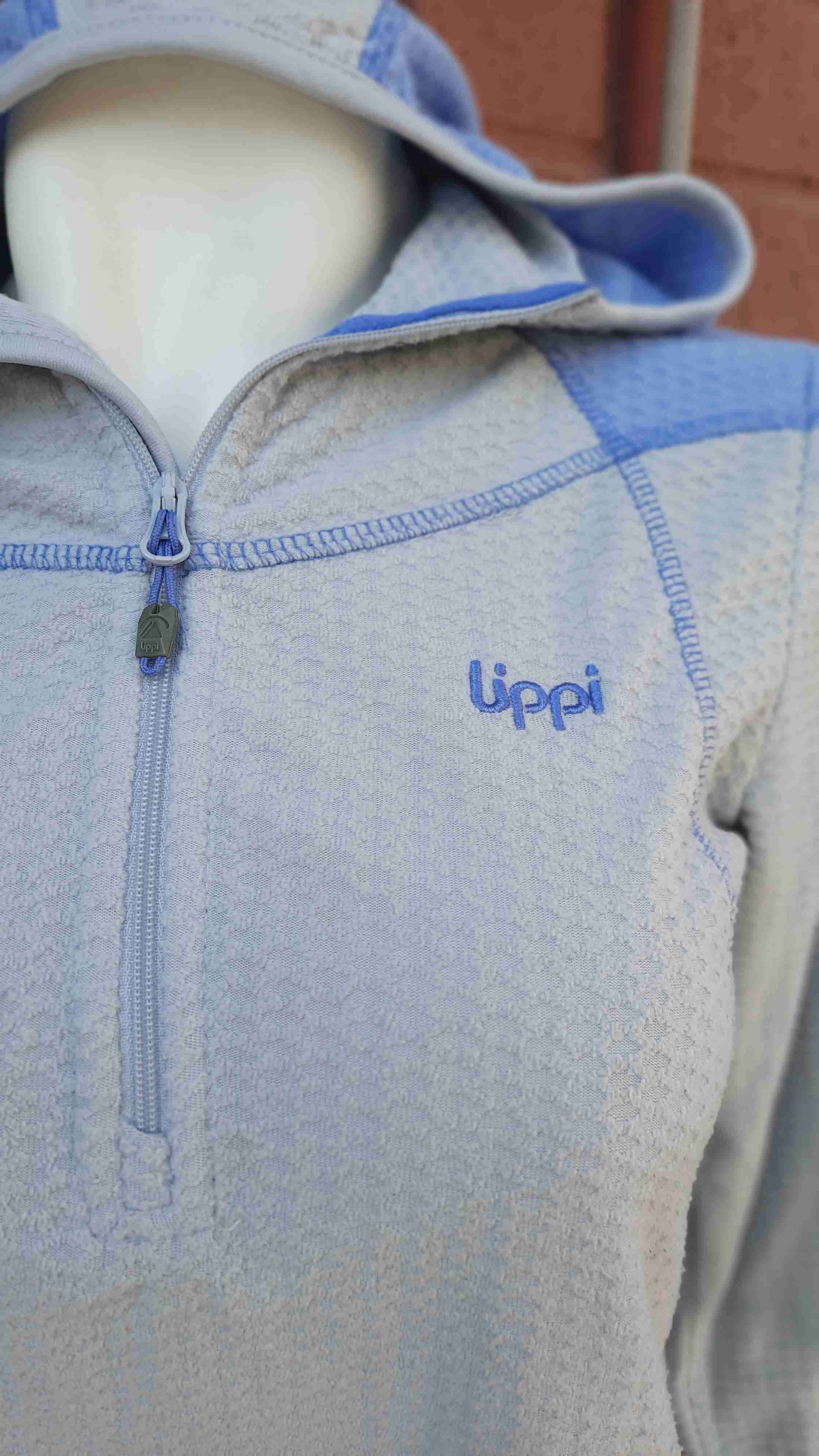 Polerón deportivo gris y azul - miniatura 4