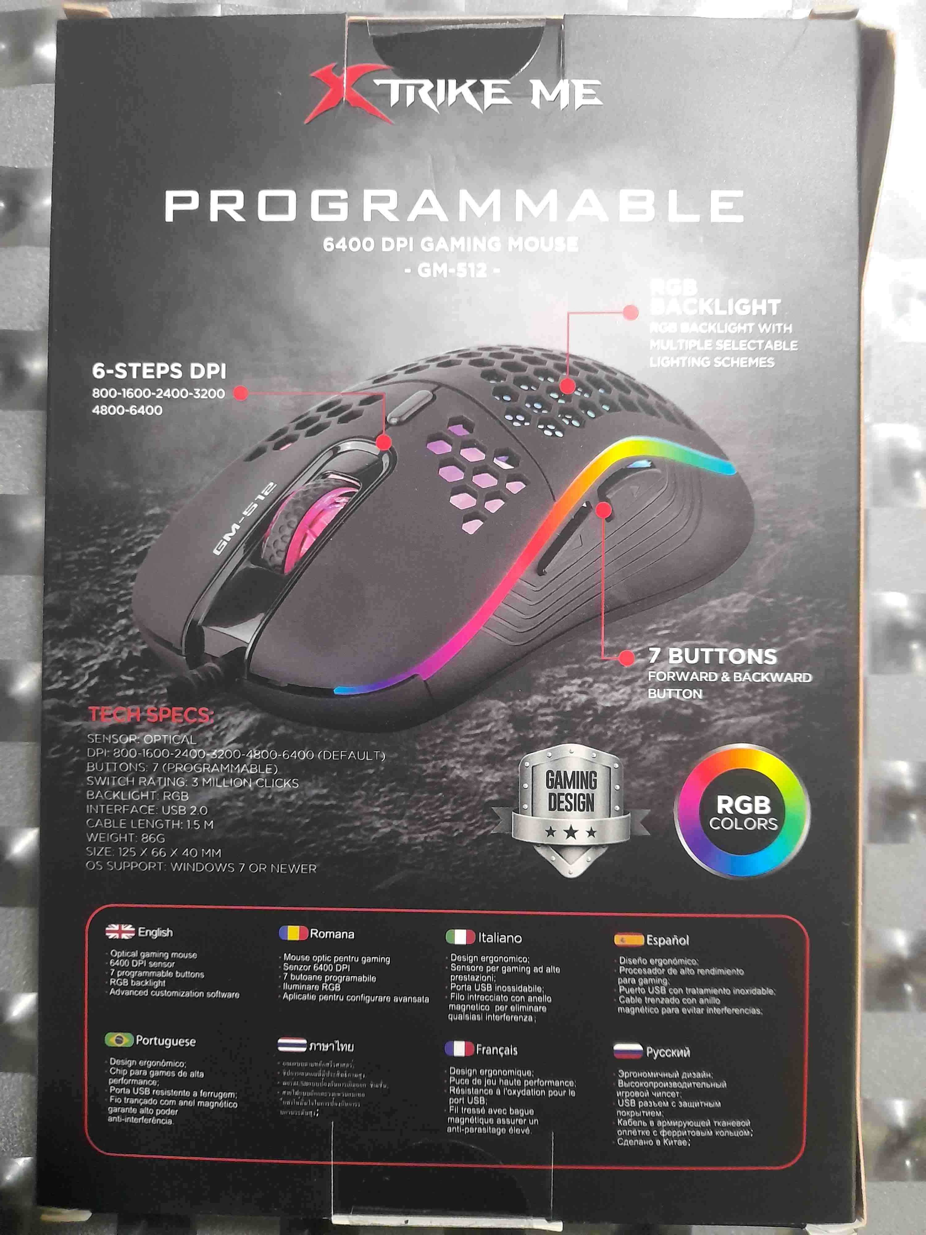 Mouse gamer Xtrike Me GM-512 - miniatura 2