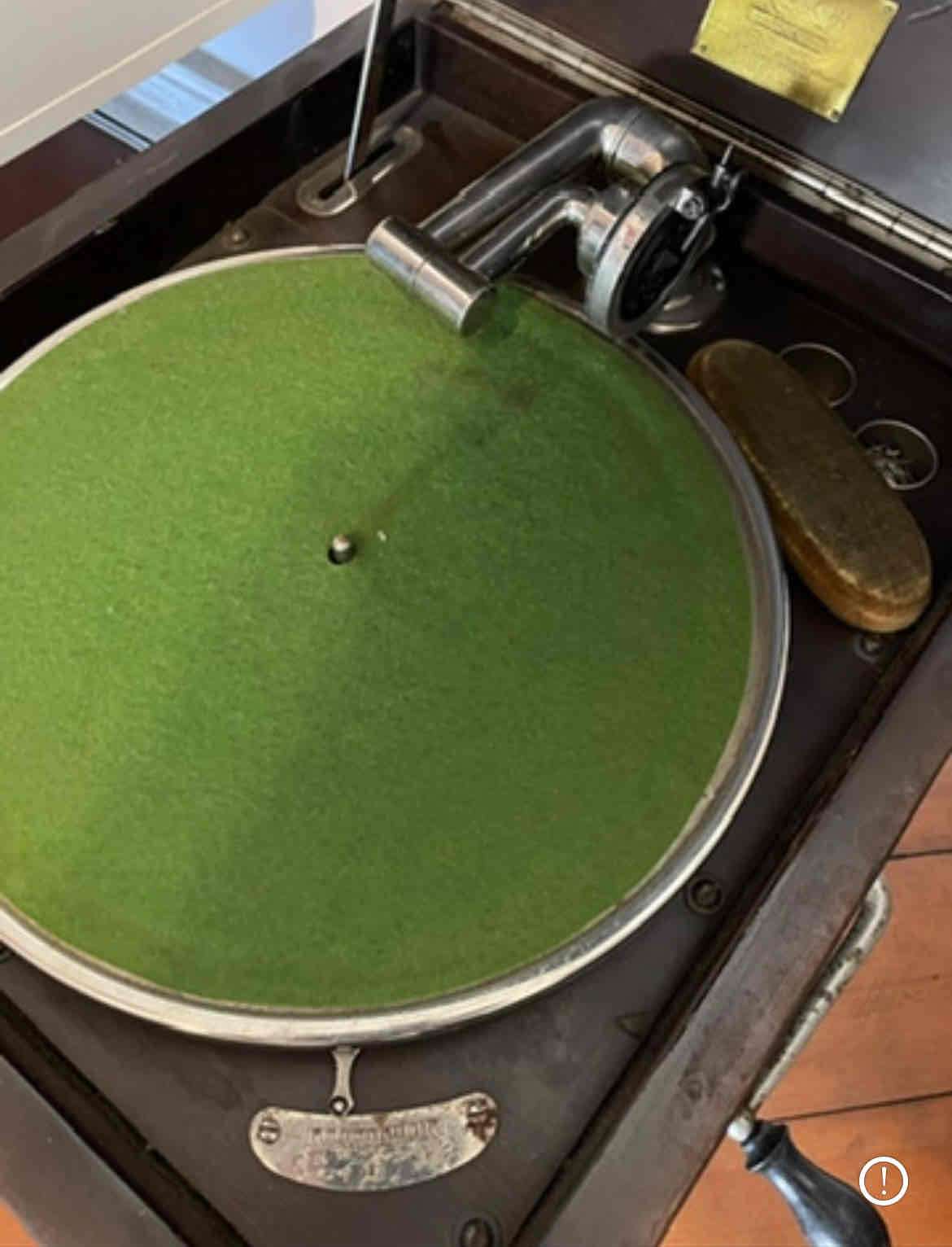 Fonógrafo antiguo original de colección - miniatura 3