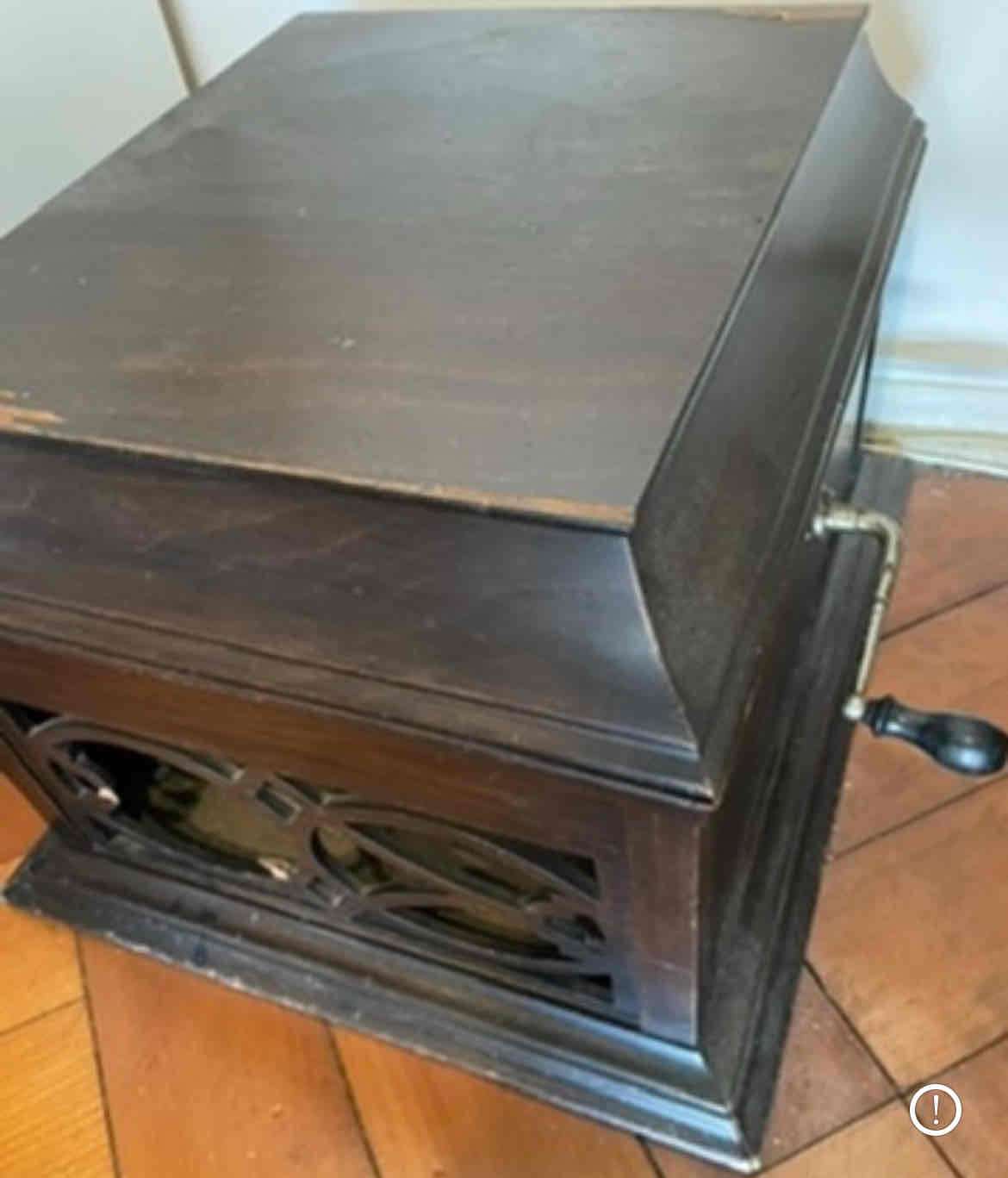 Fonógrafo antiguo original de colección - miniatura 4