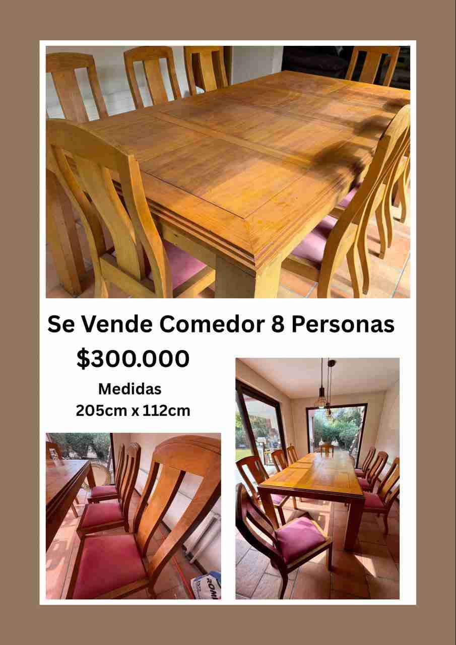 Comedor para 8 personas
