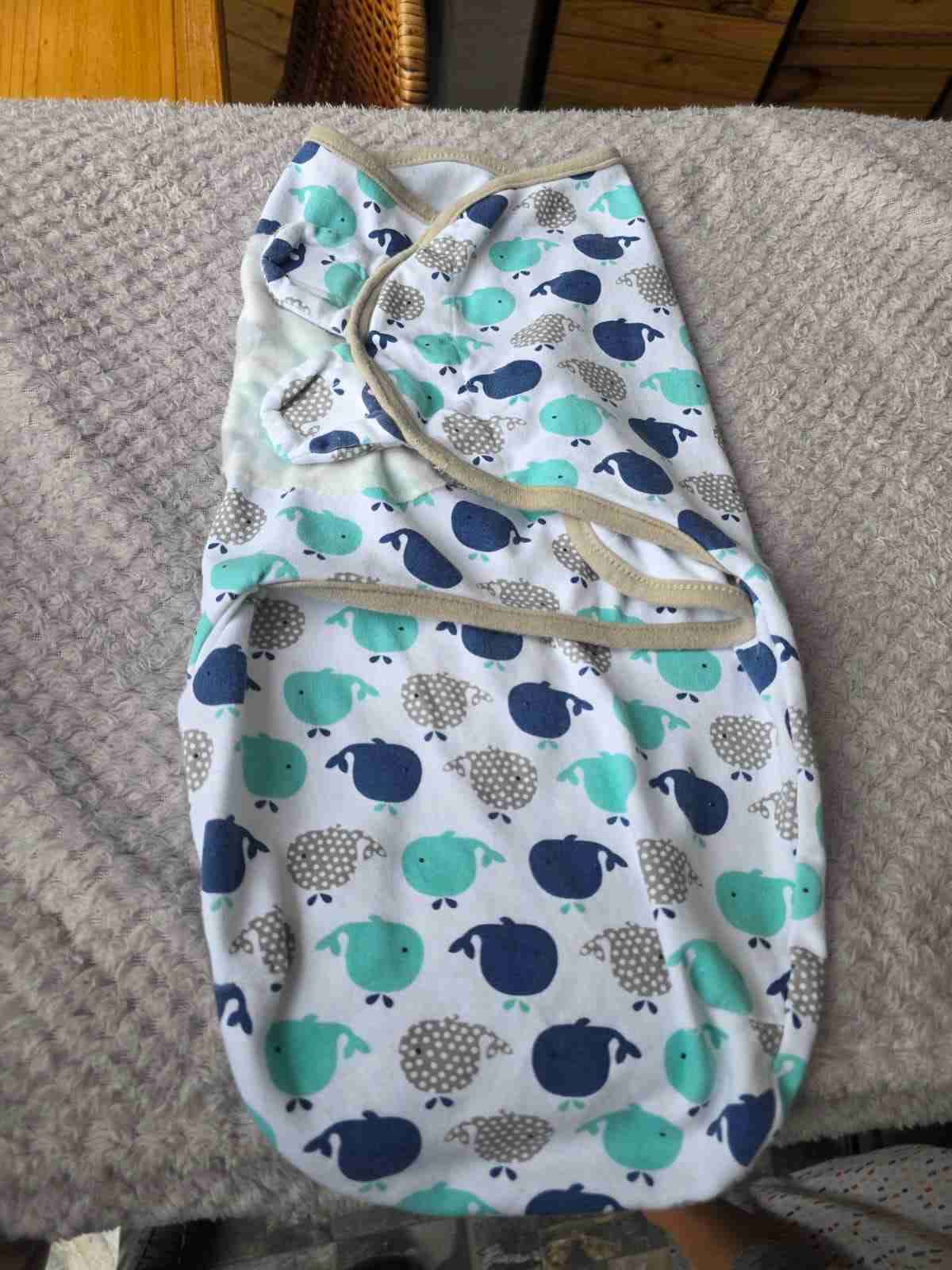 Manta para bebé con estampado floral - miniatura 5