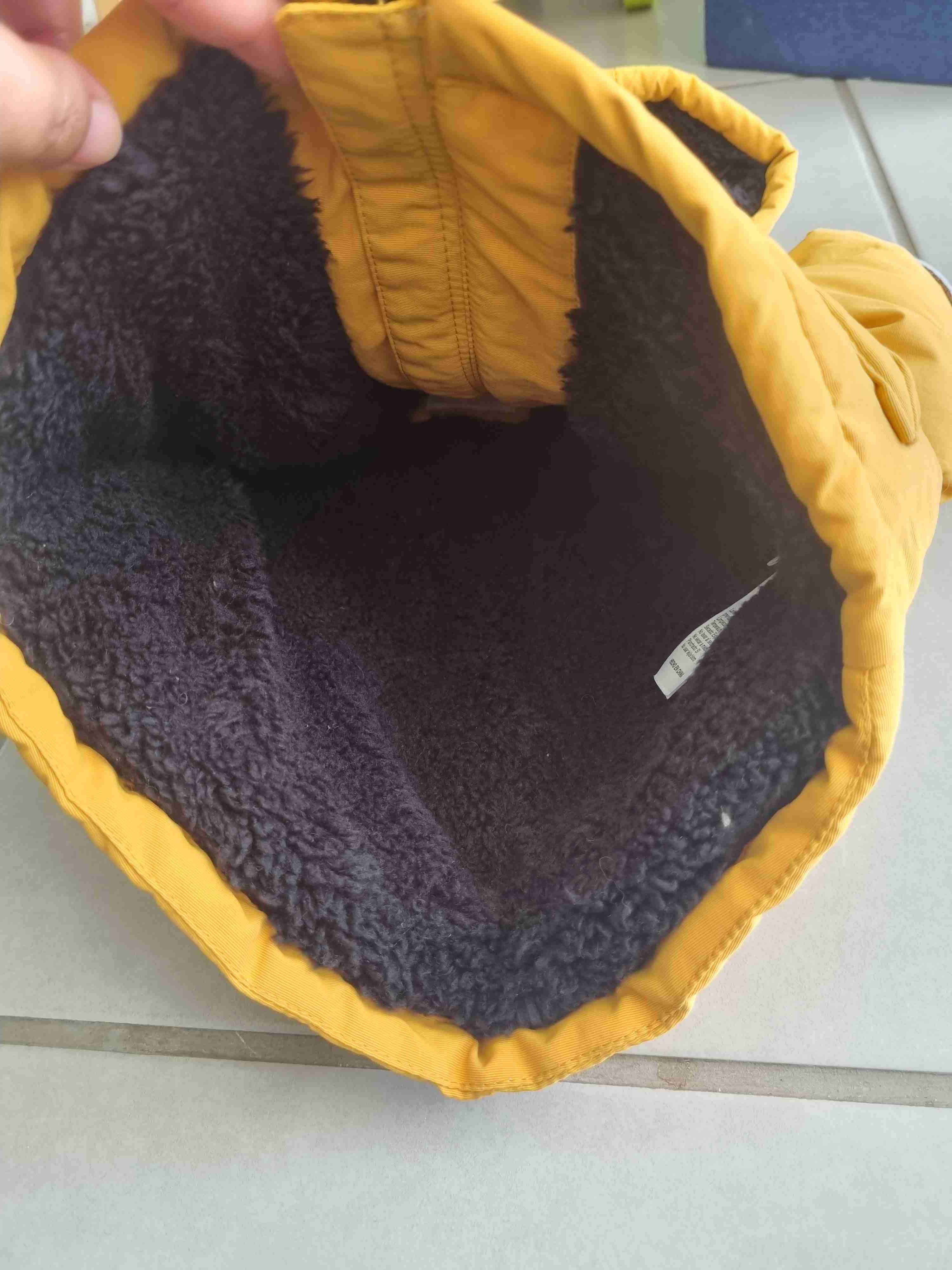 Chaqueta amarilla térmica para niños - miniatura 4