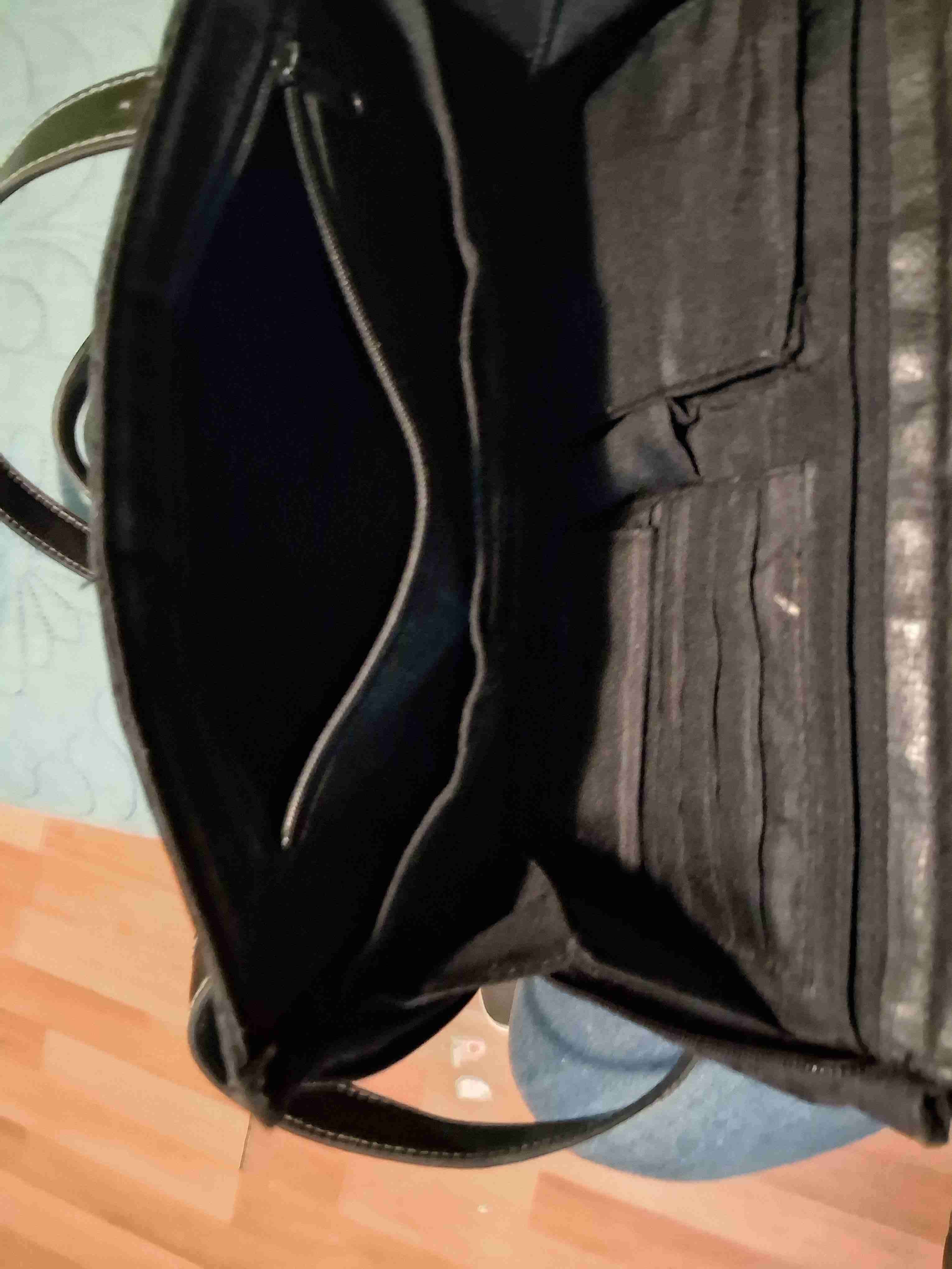 Cartera negra elegante - miniatura 2