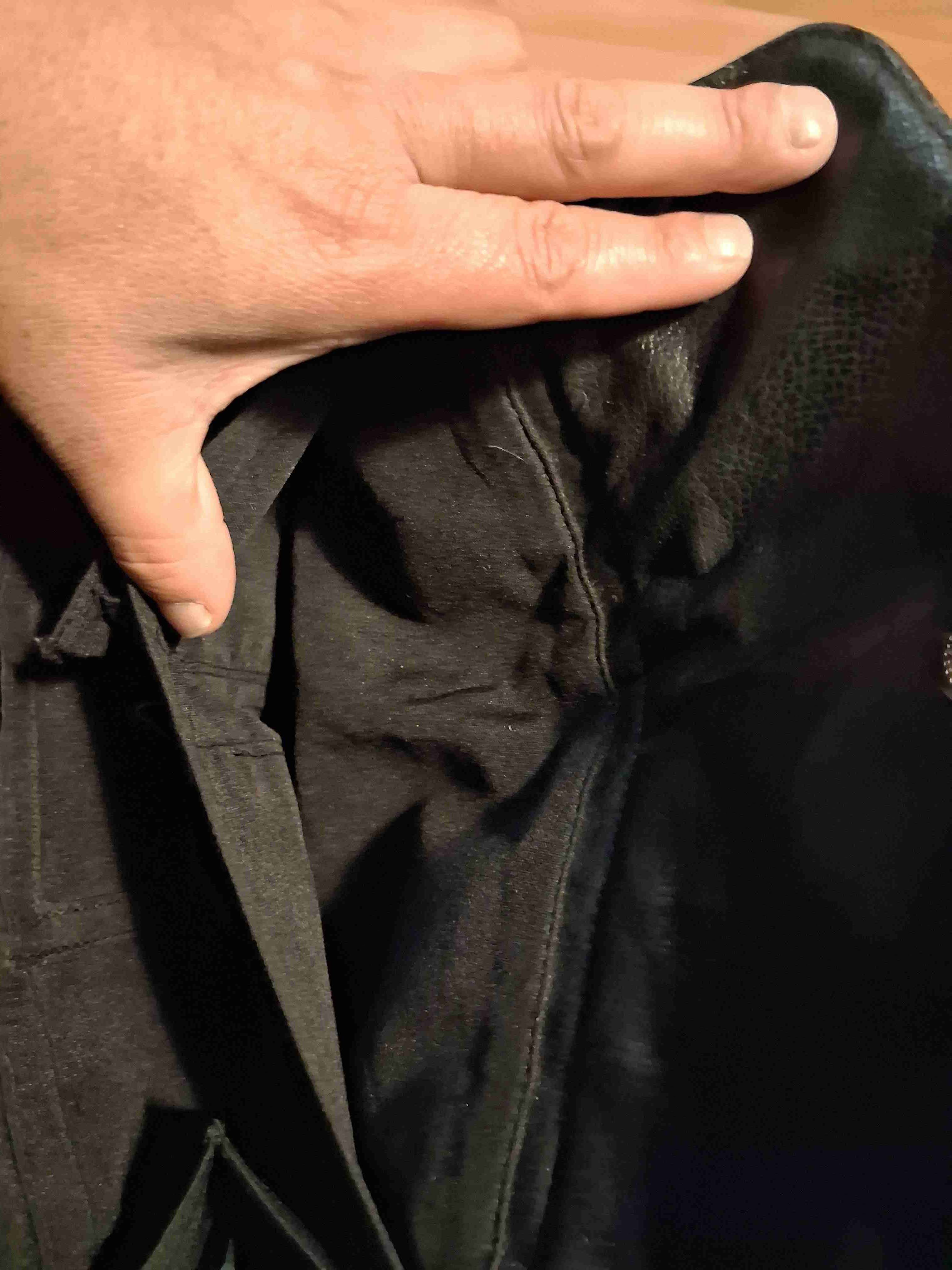 Cartera negra elegante - miniatura 5