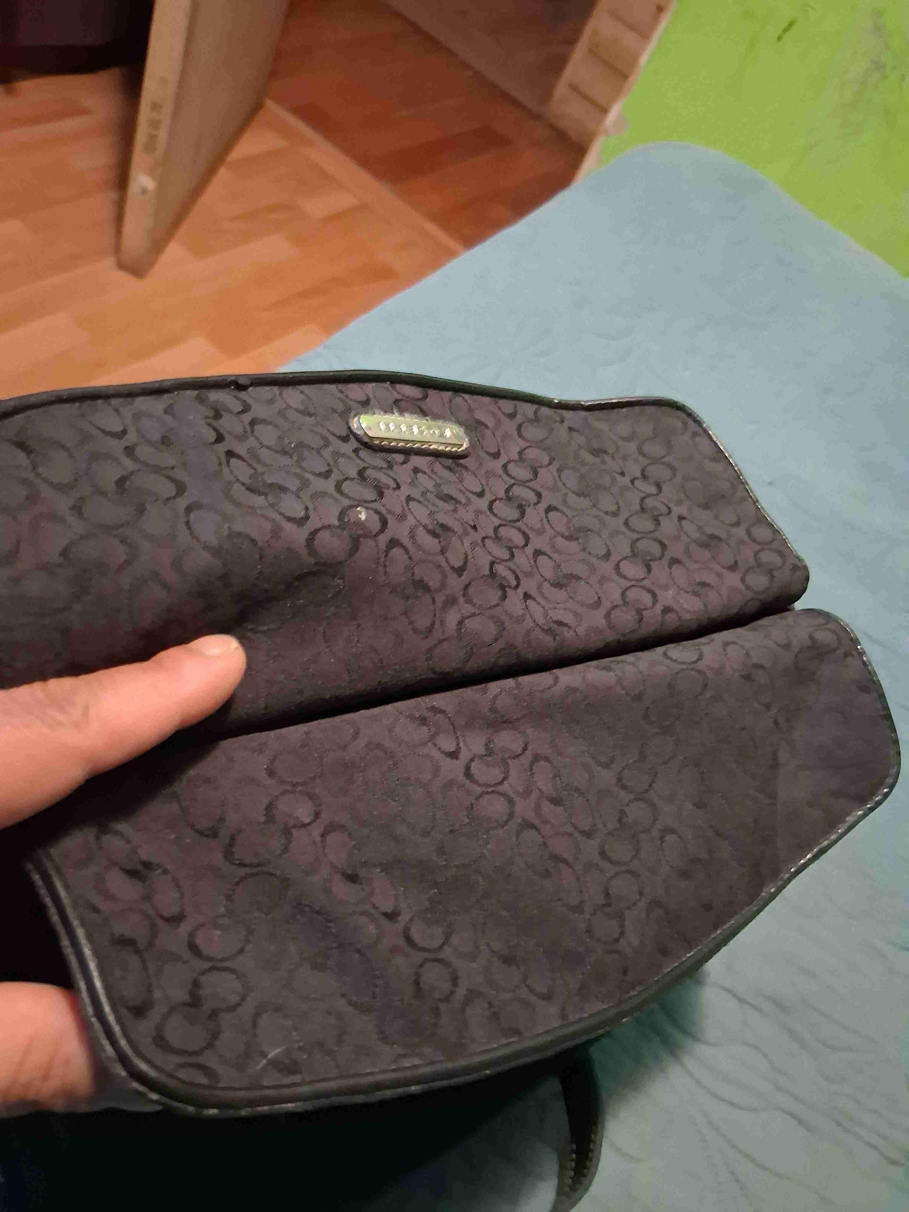 Cartera negra elegante - miniatura 6