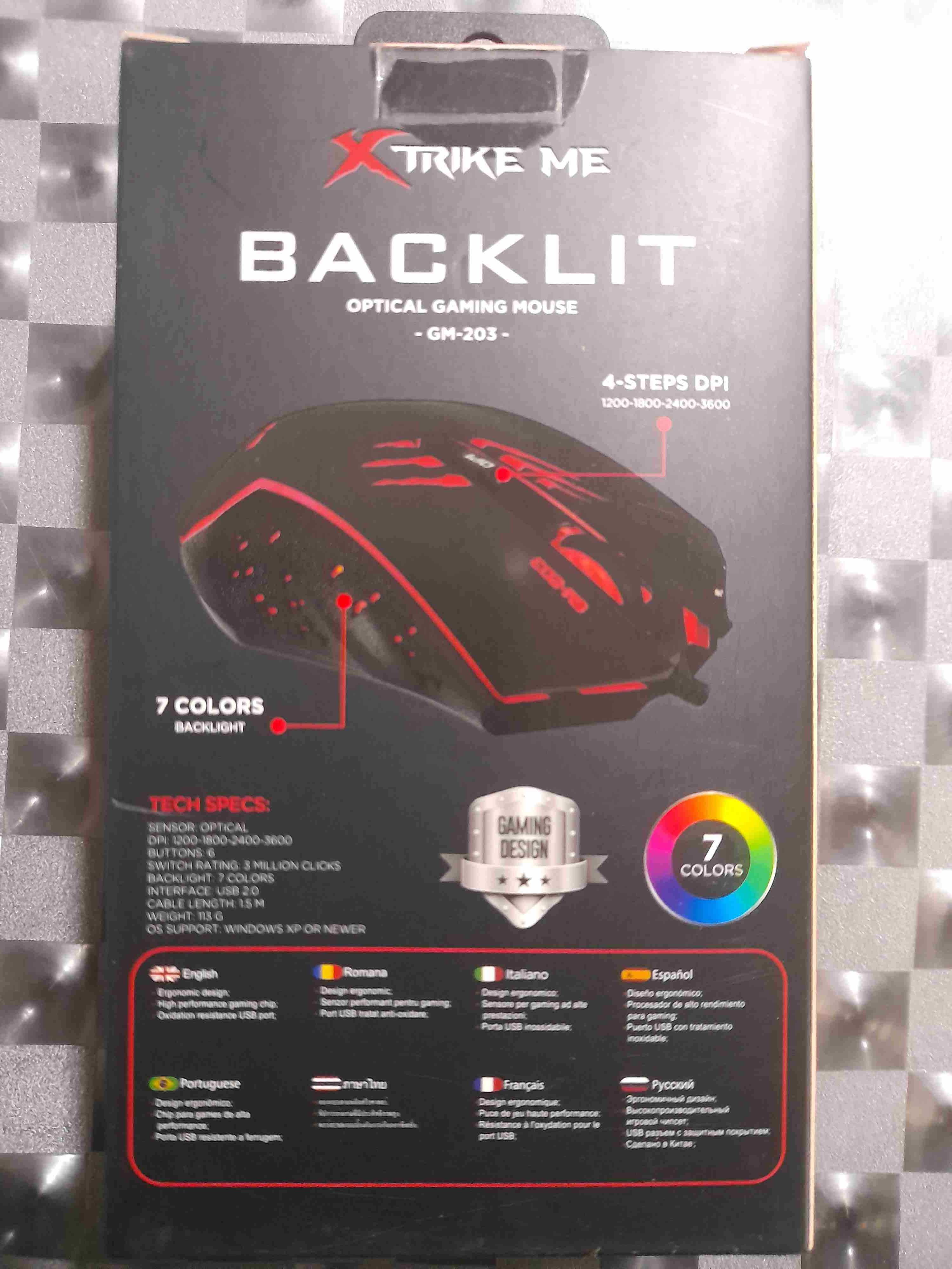 Mouse gaming Xtrike Me GM-203 - miniatura 2