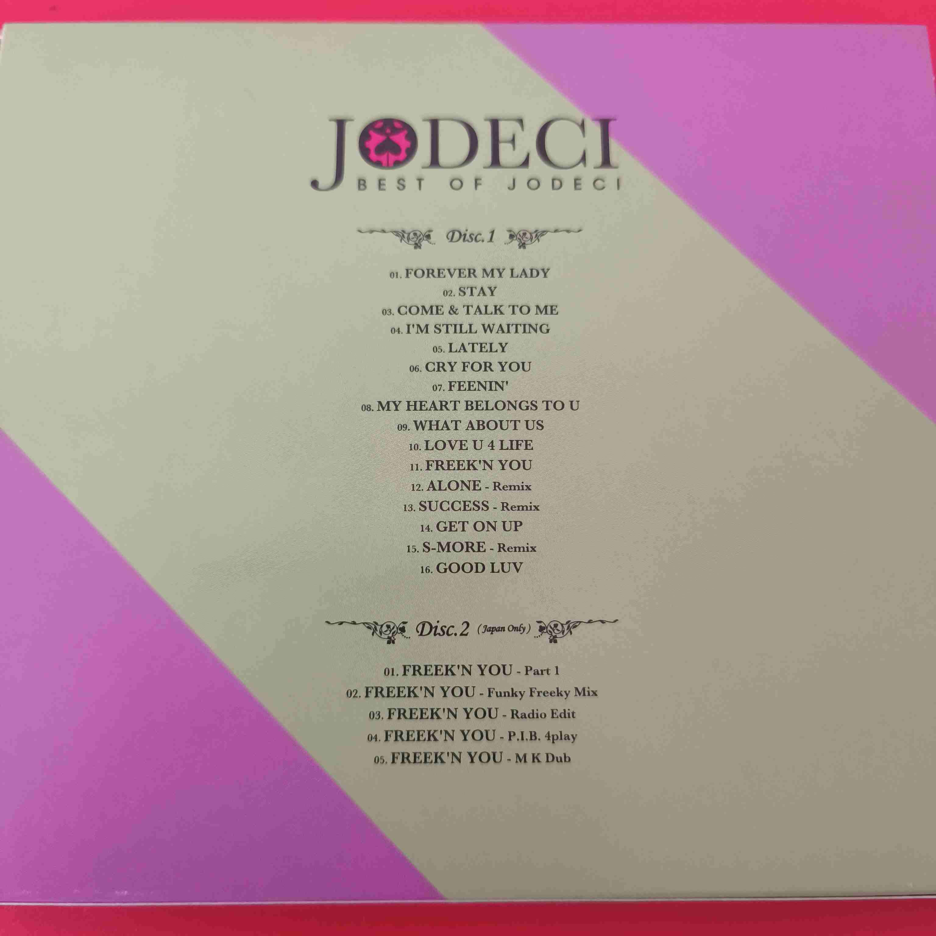 CD Best of Jodeci - miniatura 3