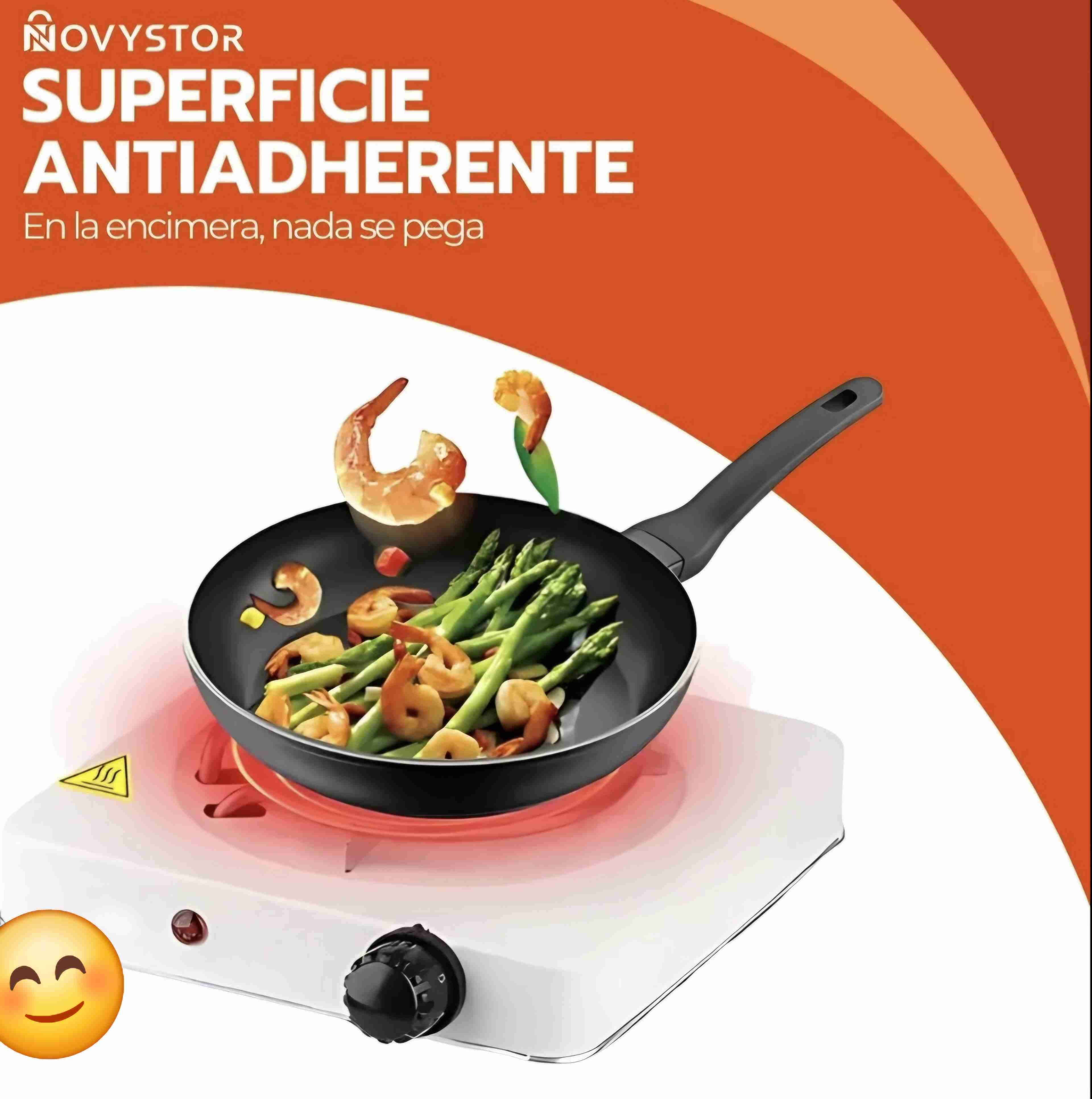 Cocina eléctrica portátil blanca - miniatura 3