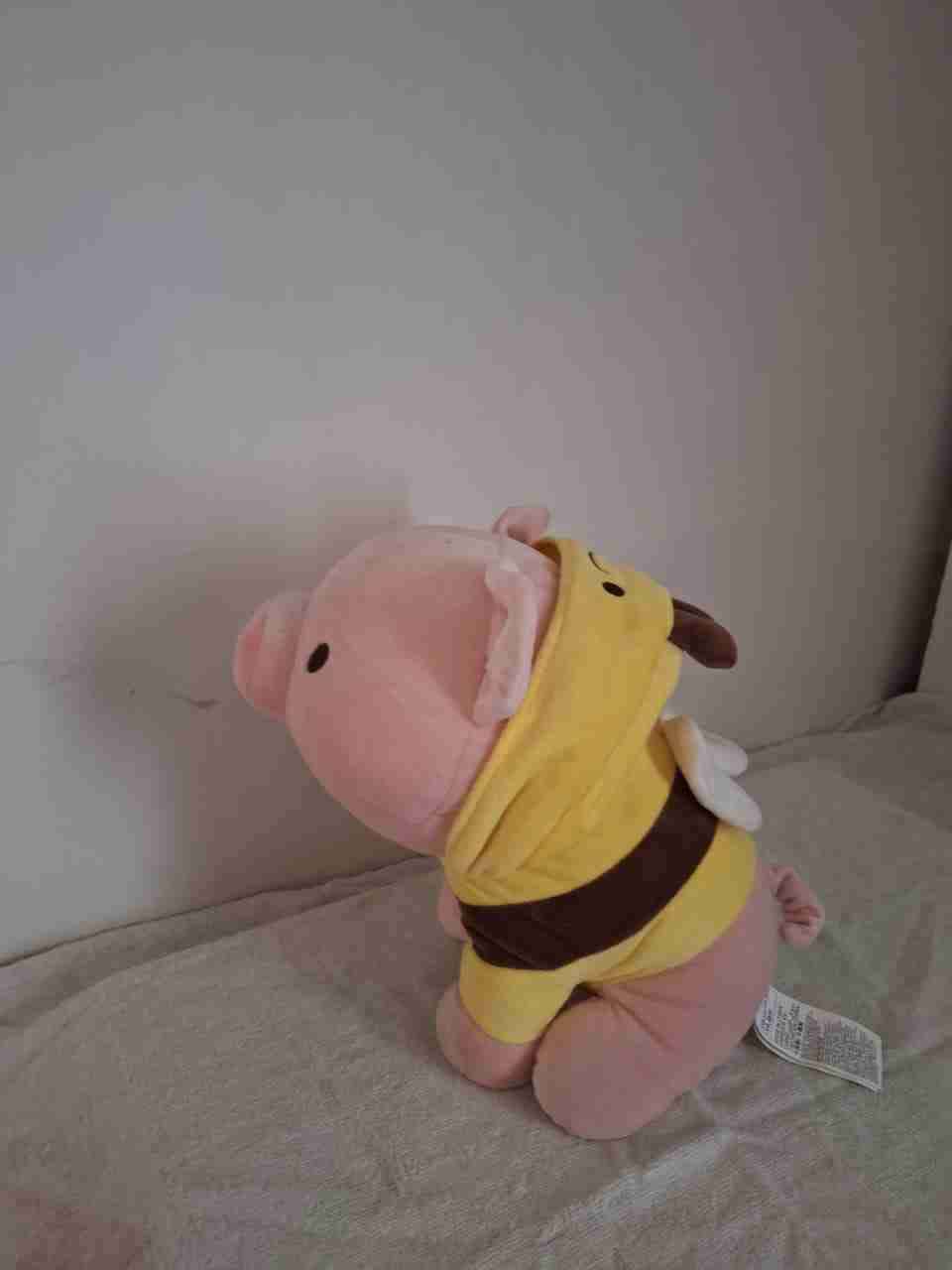 Peluche cerdito disfraz abeja - miniatura 2