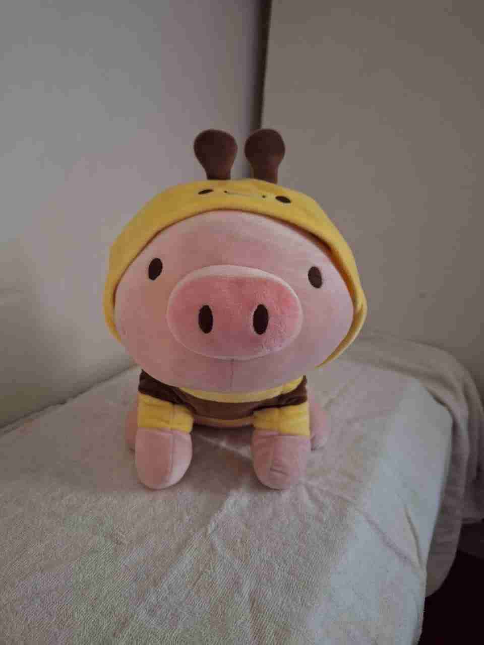 Peluche cerdito disfraz abeja - miniatura 3