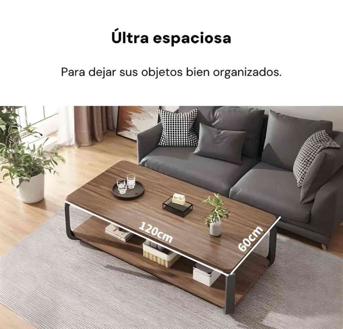 Mesa de centro rectangular - 2