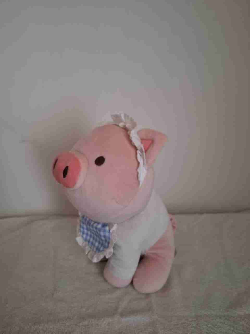 Peluche de cerdito rosa - miniatura 2