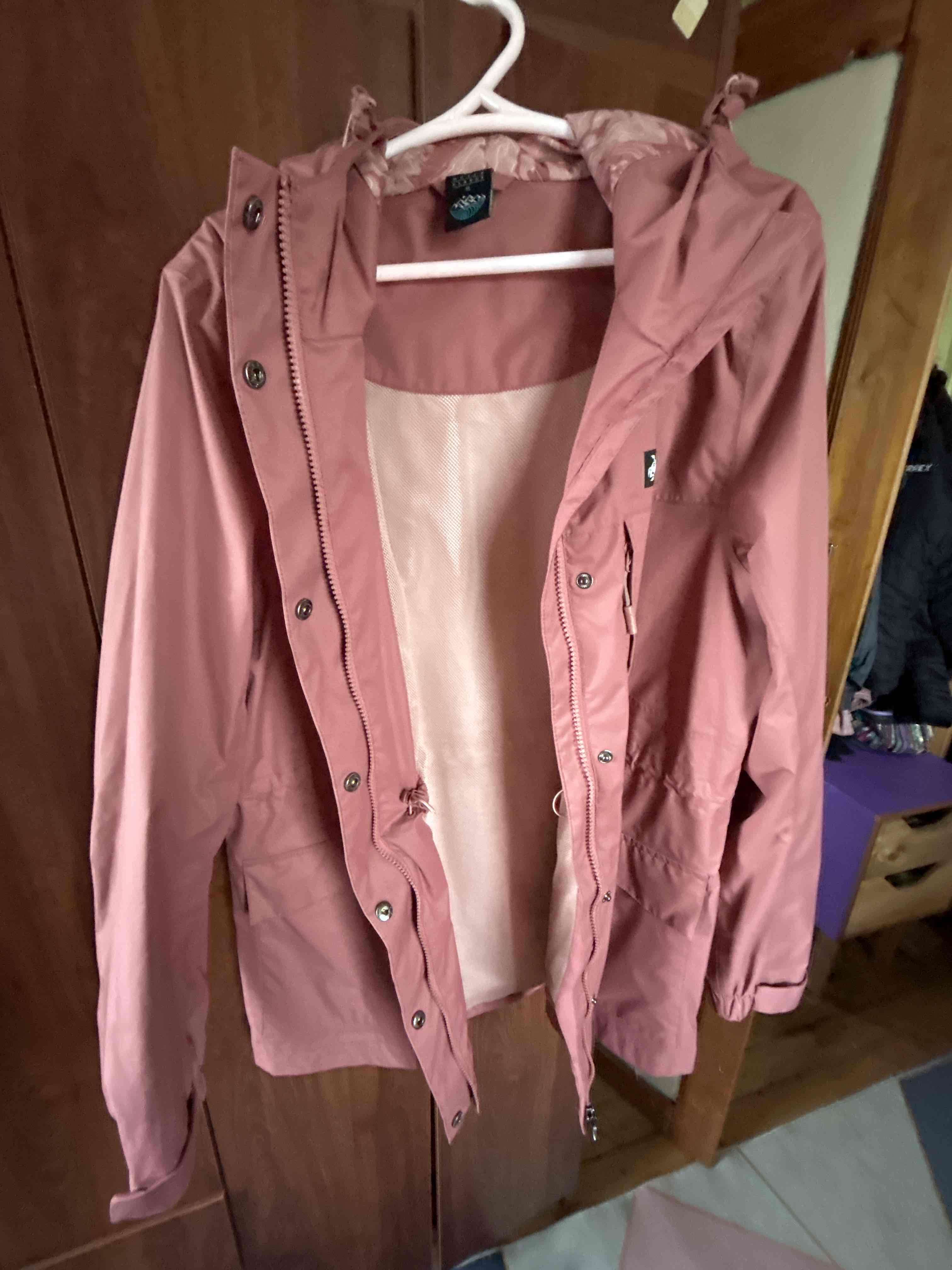 Parka rosa con capucha - miniatura 3