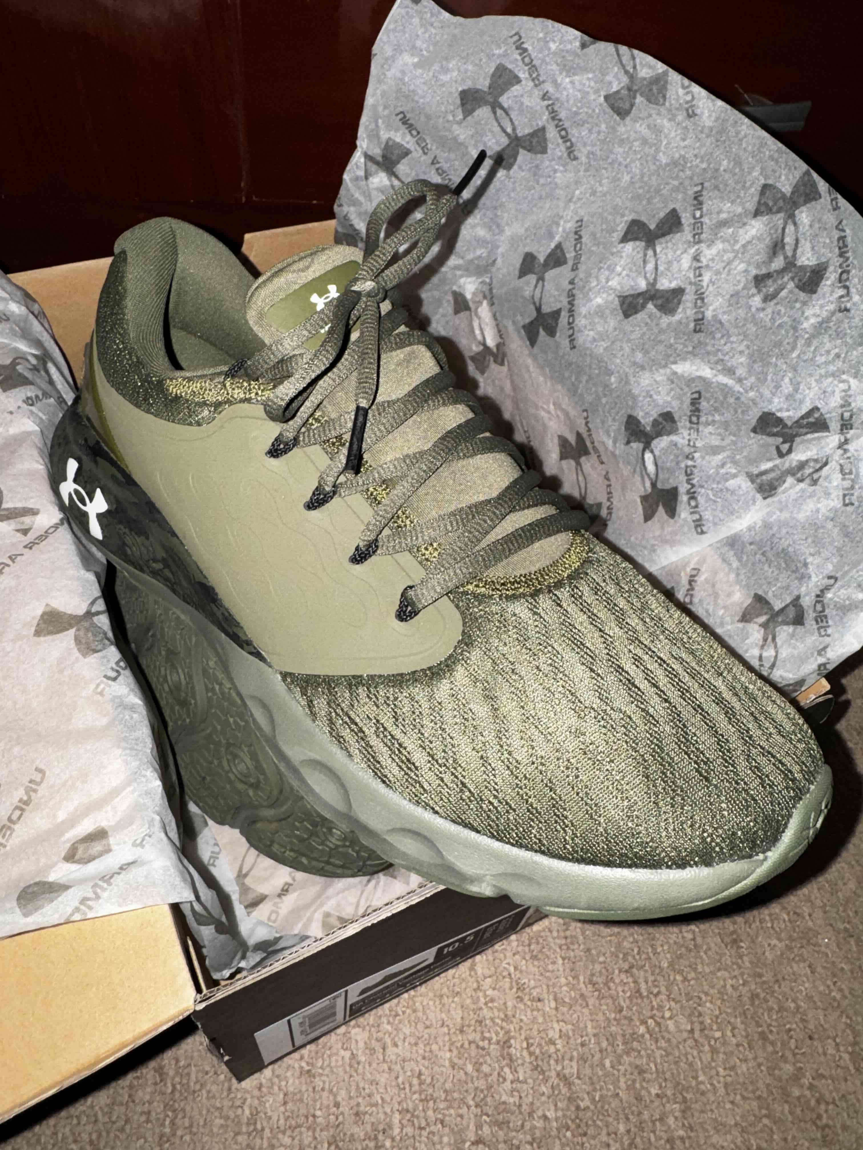 Zapatillas Under armour charged vantage Camo - miniatura 3