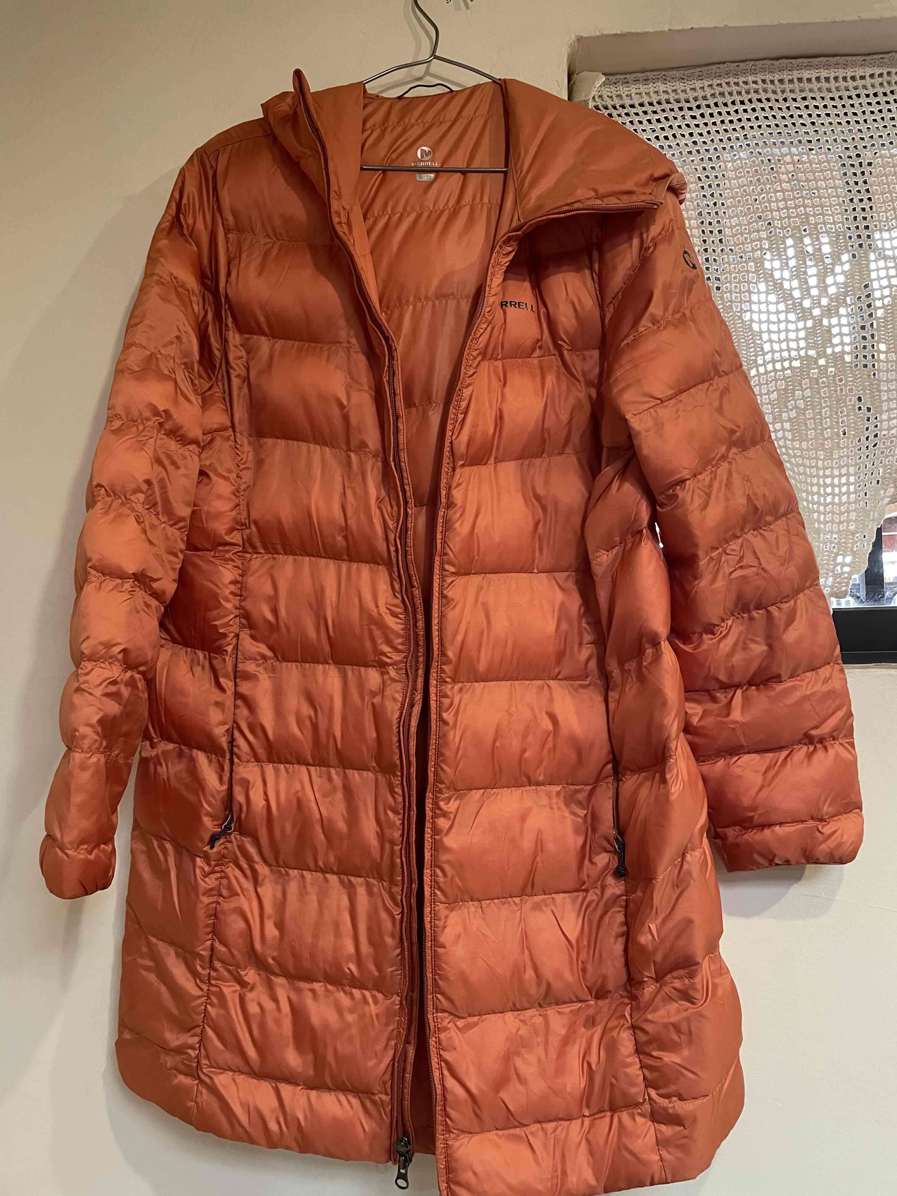 Parka Merrel  acolchado naranja