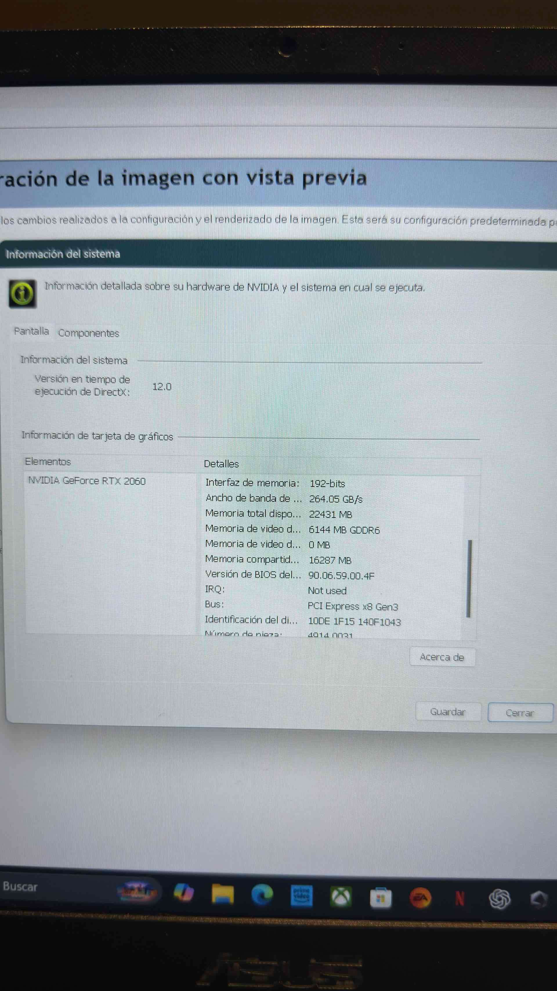 ASUS TUF GAMING FX505DV- Excelente Estado - miniatura 6