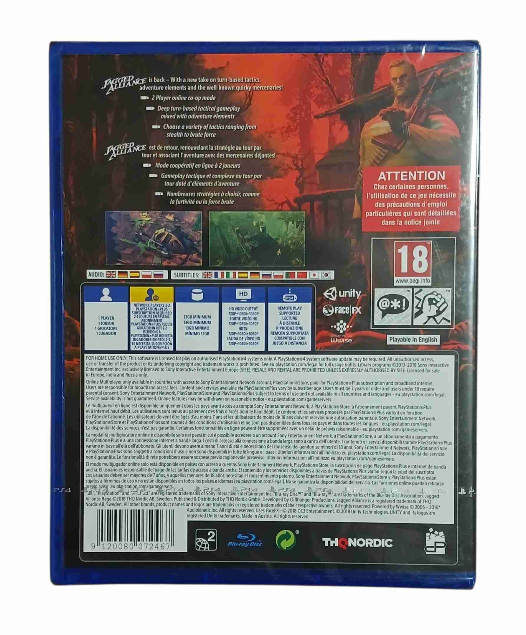 Juego Jagged Alliance: Rage PS4 - miniatura 2