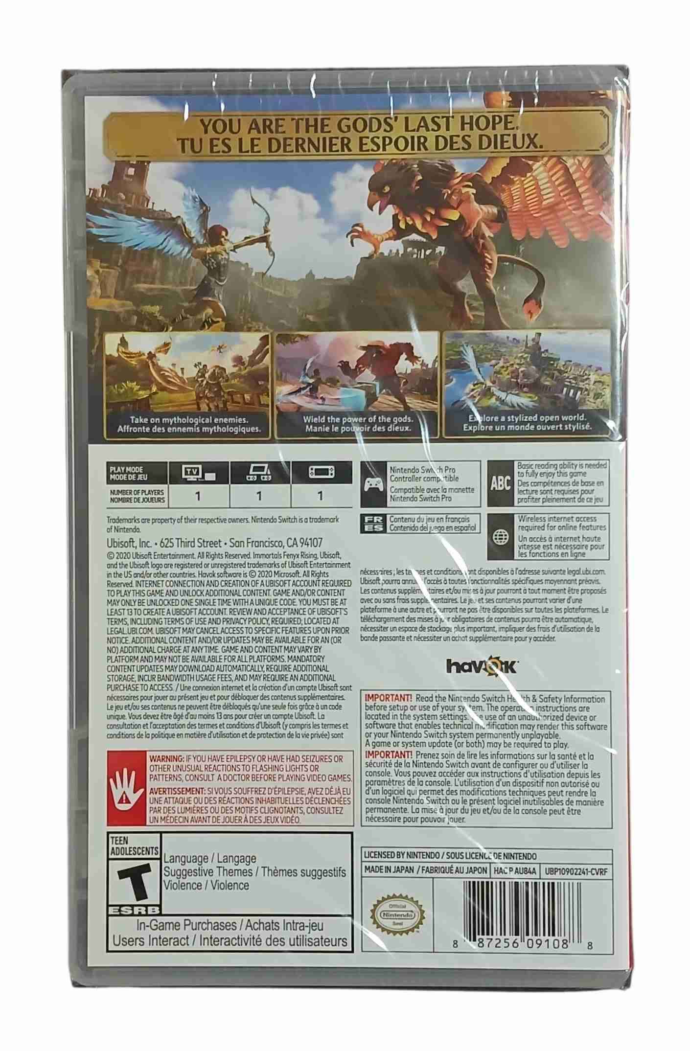 Juego Immortals Fenyx Rising Switch - miniatura 2