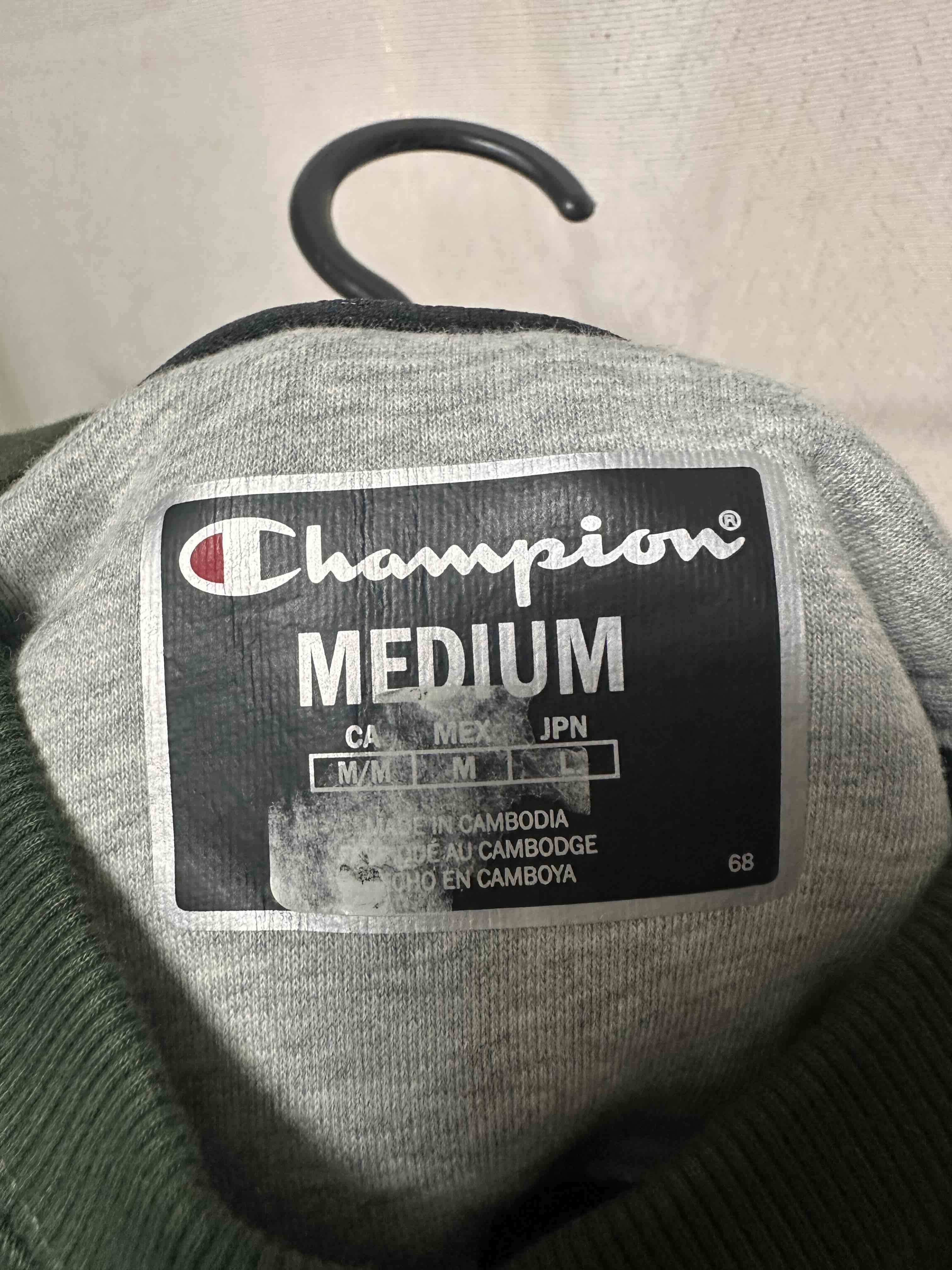 Polerón verde Champion hombre talla M - miniatura 5