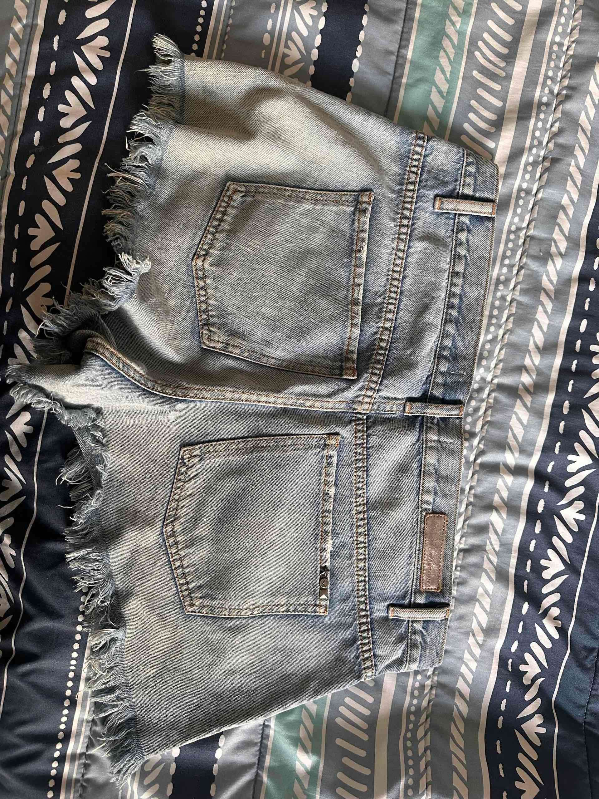 Shorts de jean desgastados rapsodia - miniatura 2