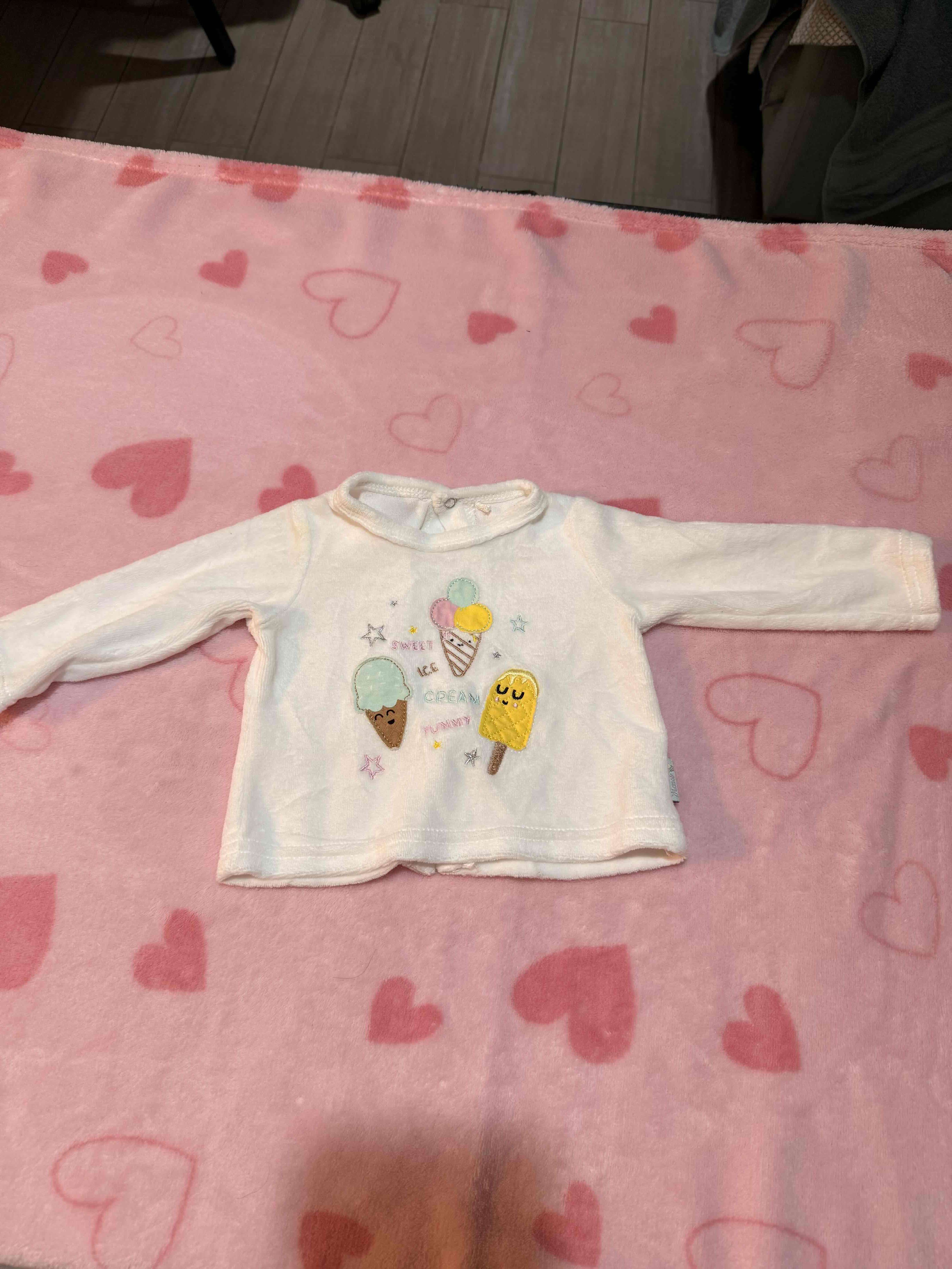 Polera infantil estampada