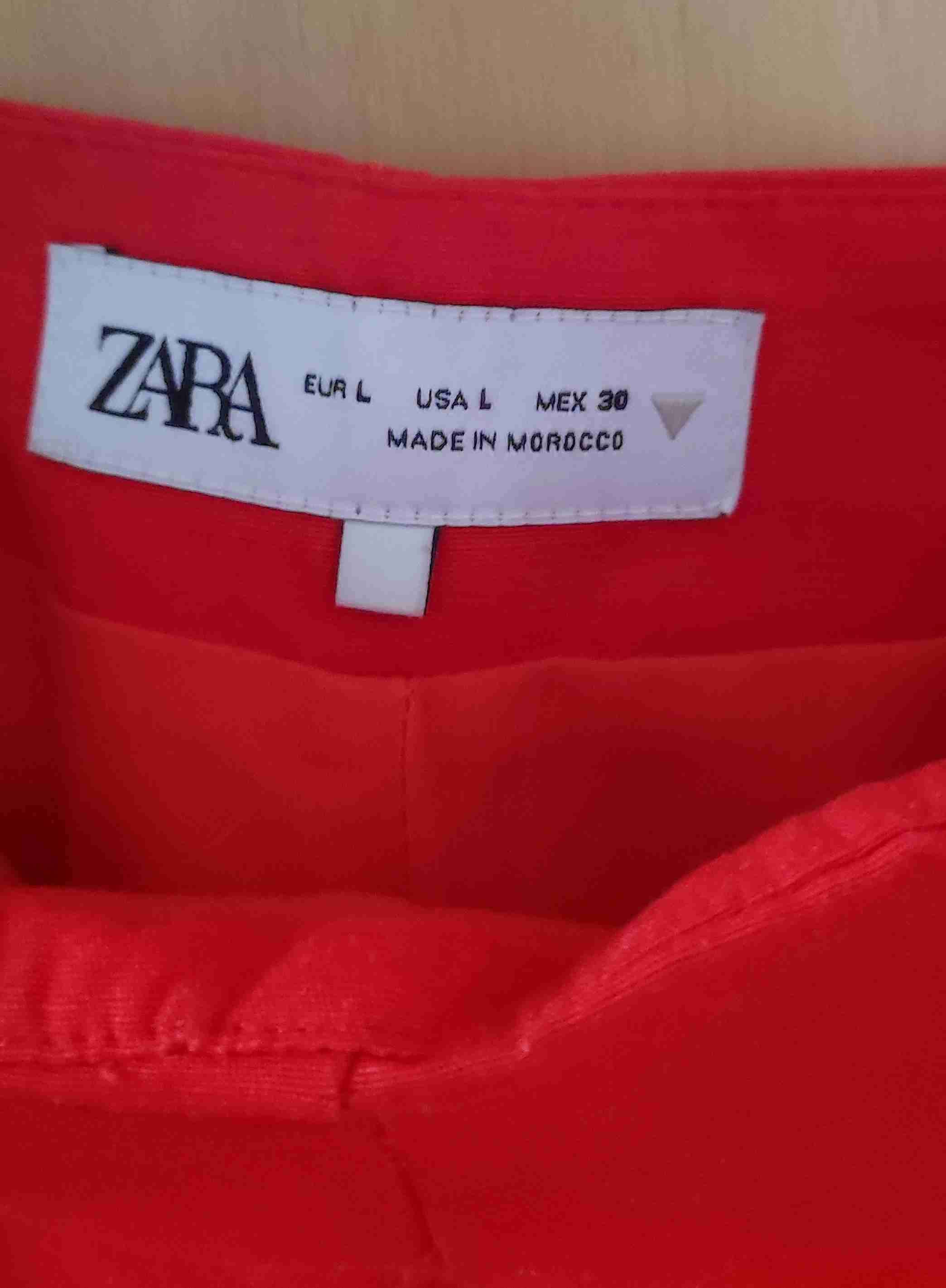 Shorts rojos de tiro alto - 3