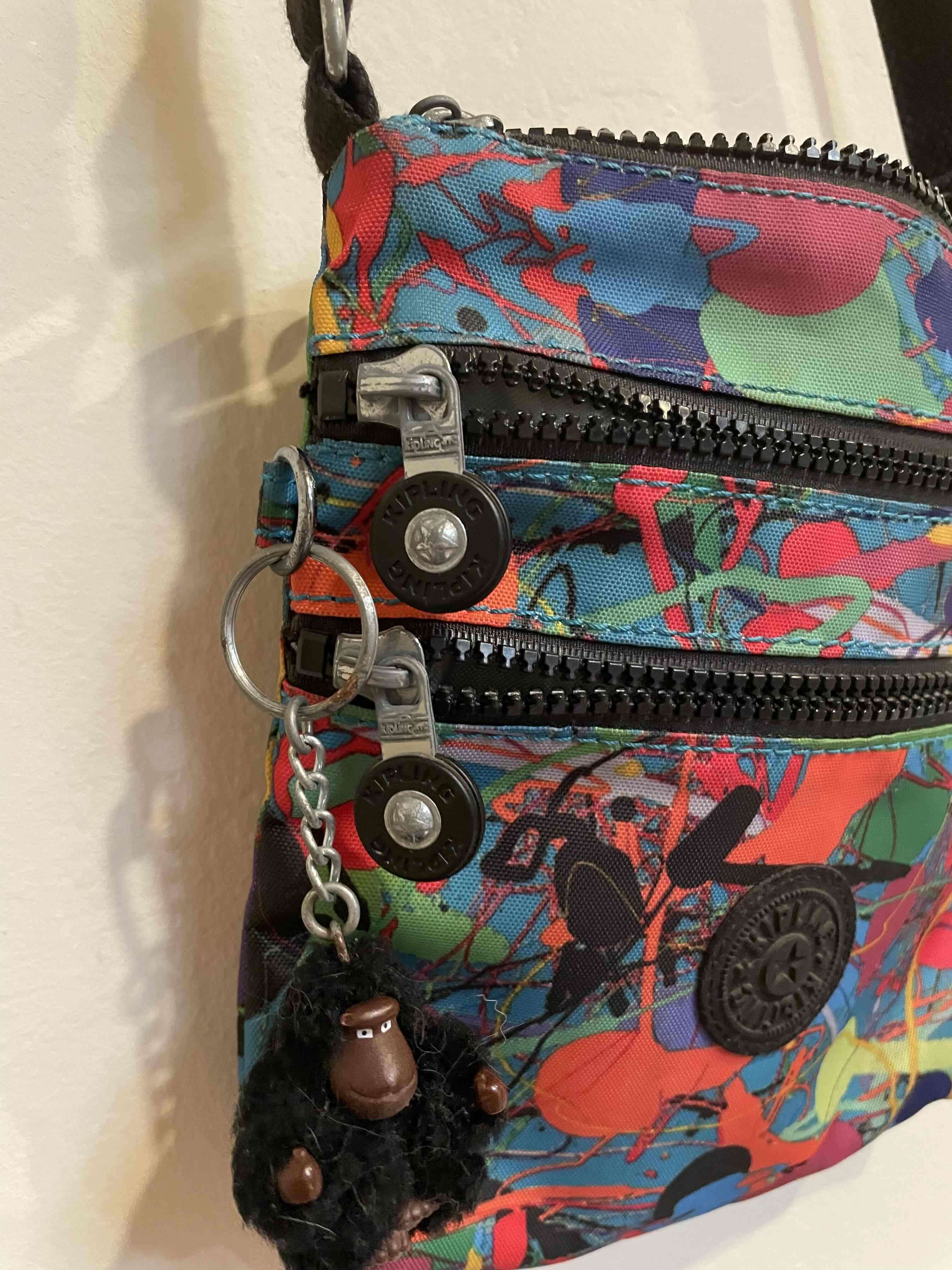 Bolso bandolera colores vibrantes kipling - miniatura 3