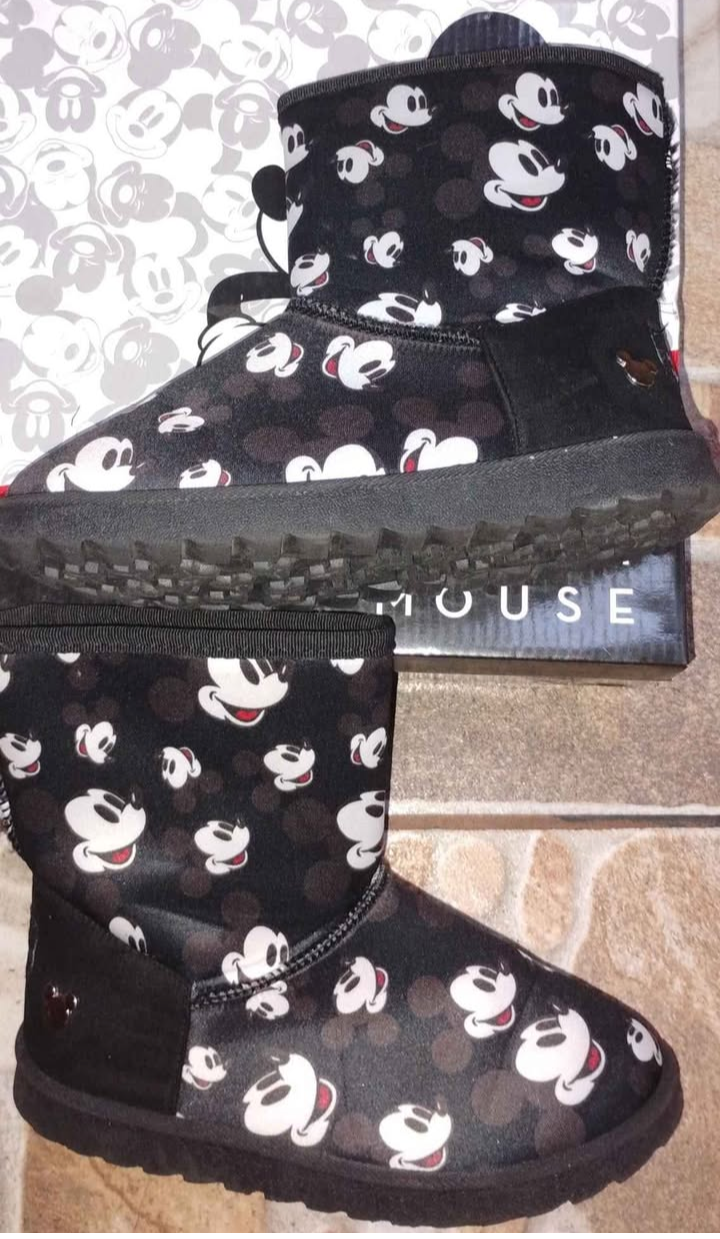 Botas negras Mickey Mouse - miniatura 2