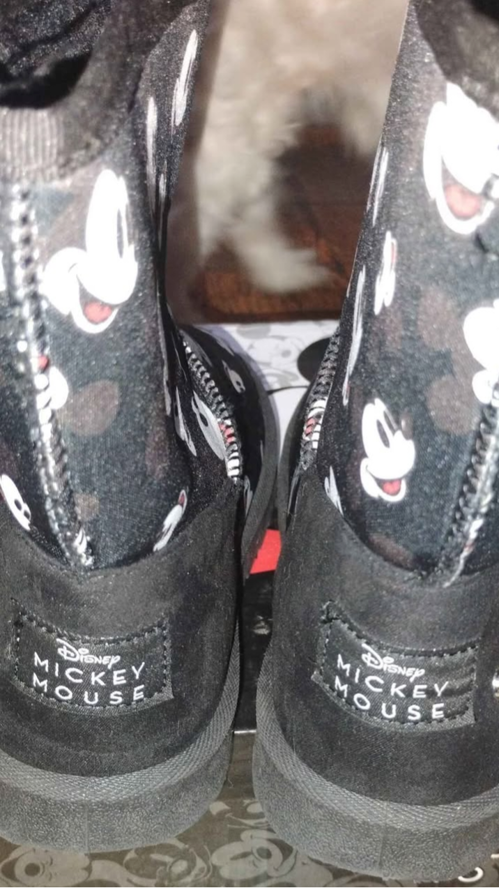 Botas negras Mickey Mouse - miniatura 3