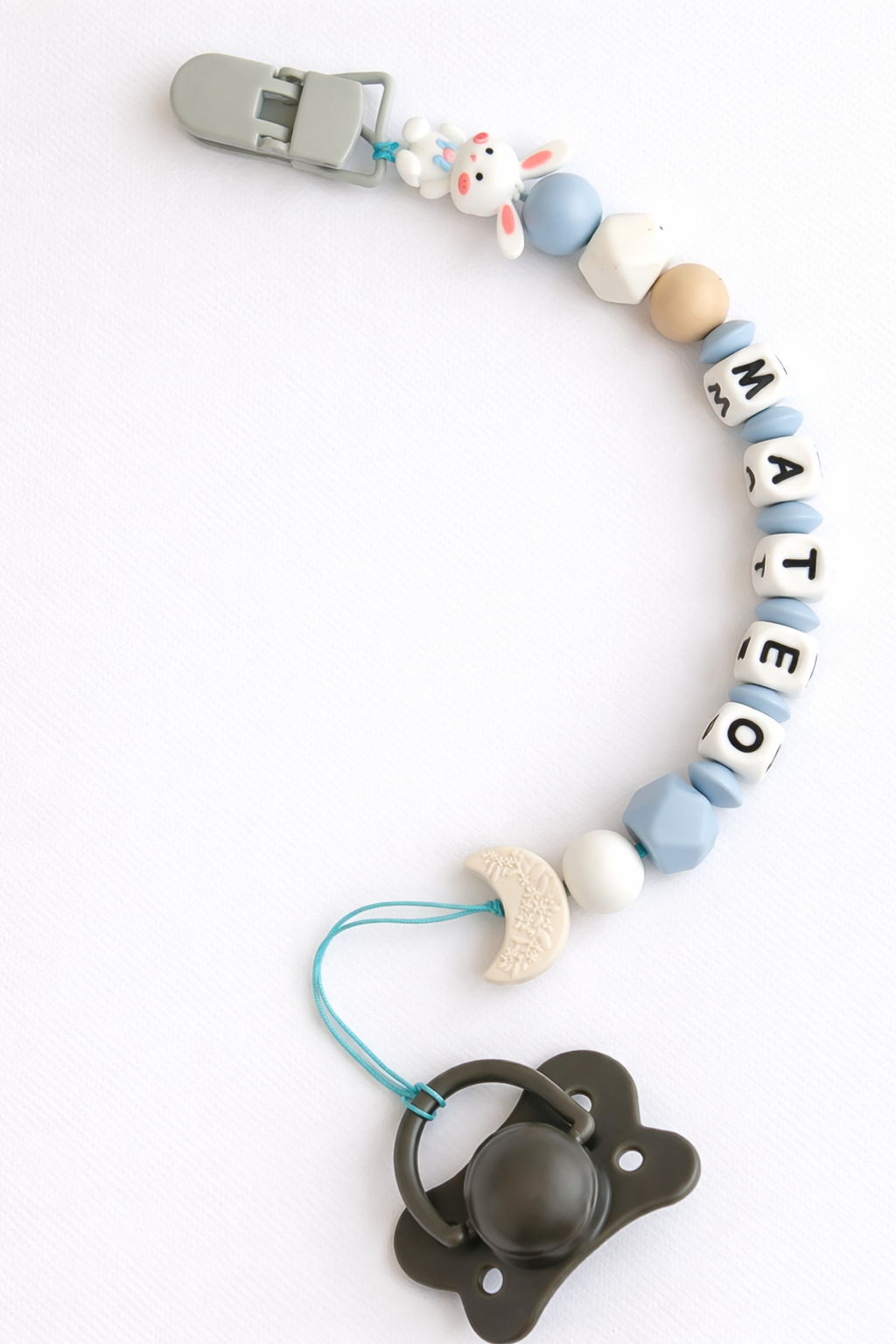 Porta Chupetes / Sujeta Chupetes - Lindos y Seguro - miniatura 3