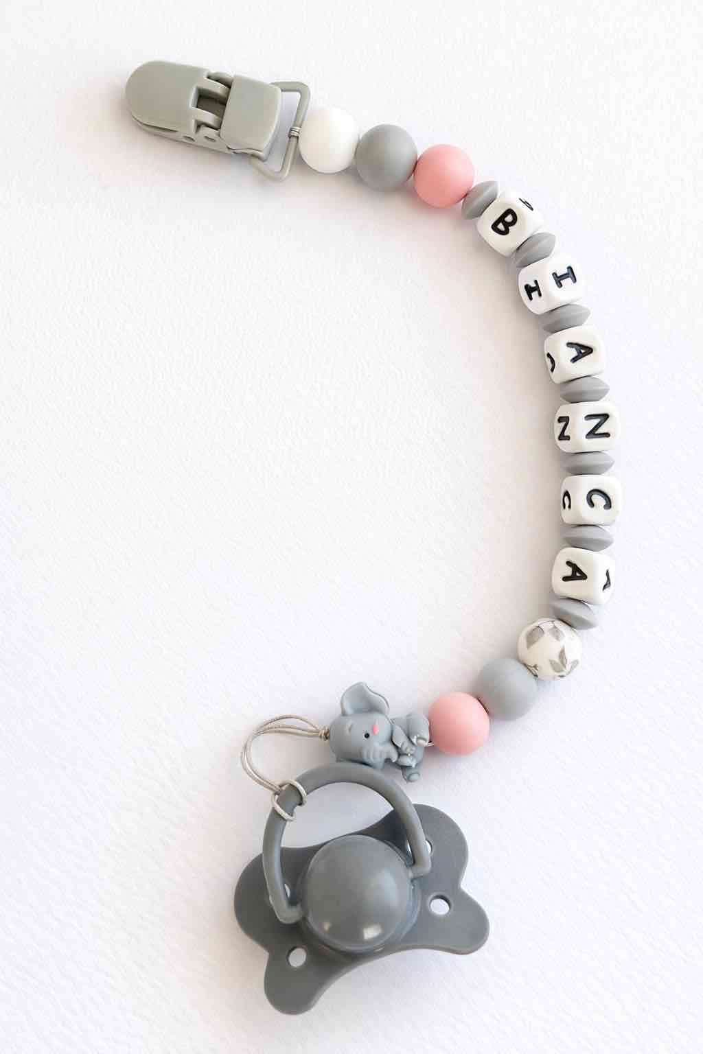 Porta Chupetes / Sujeta Chupetes - Lindos y Seguro - miniatura 4