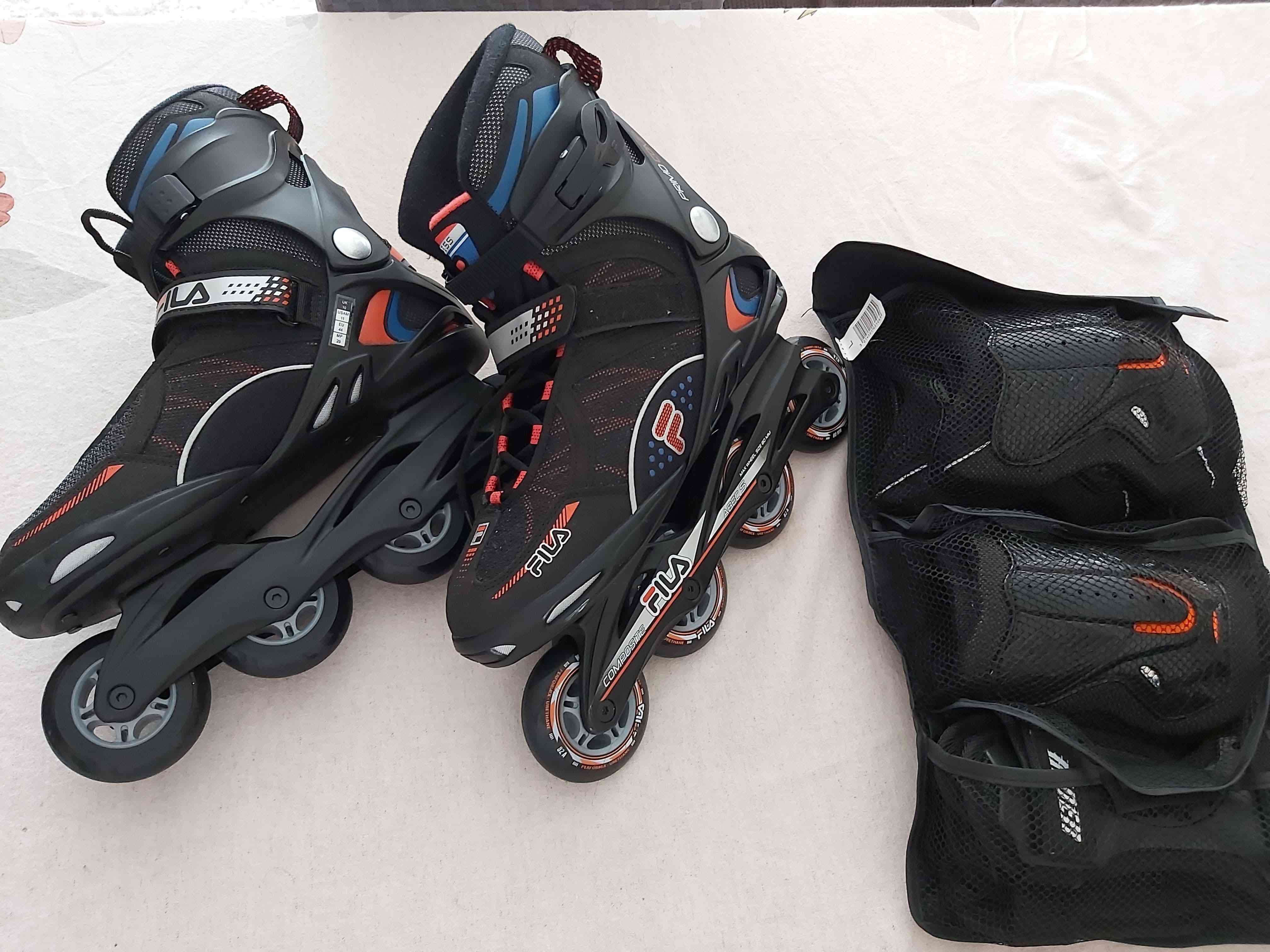 Patines en línea FILA negros - miniatura 1