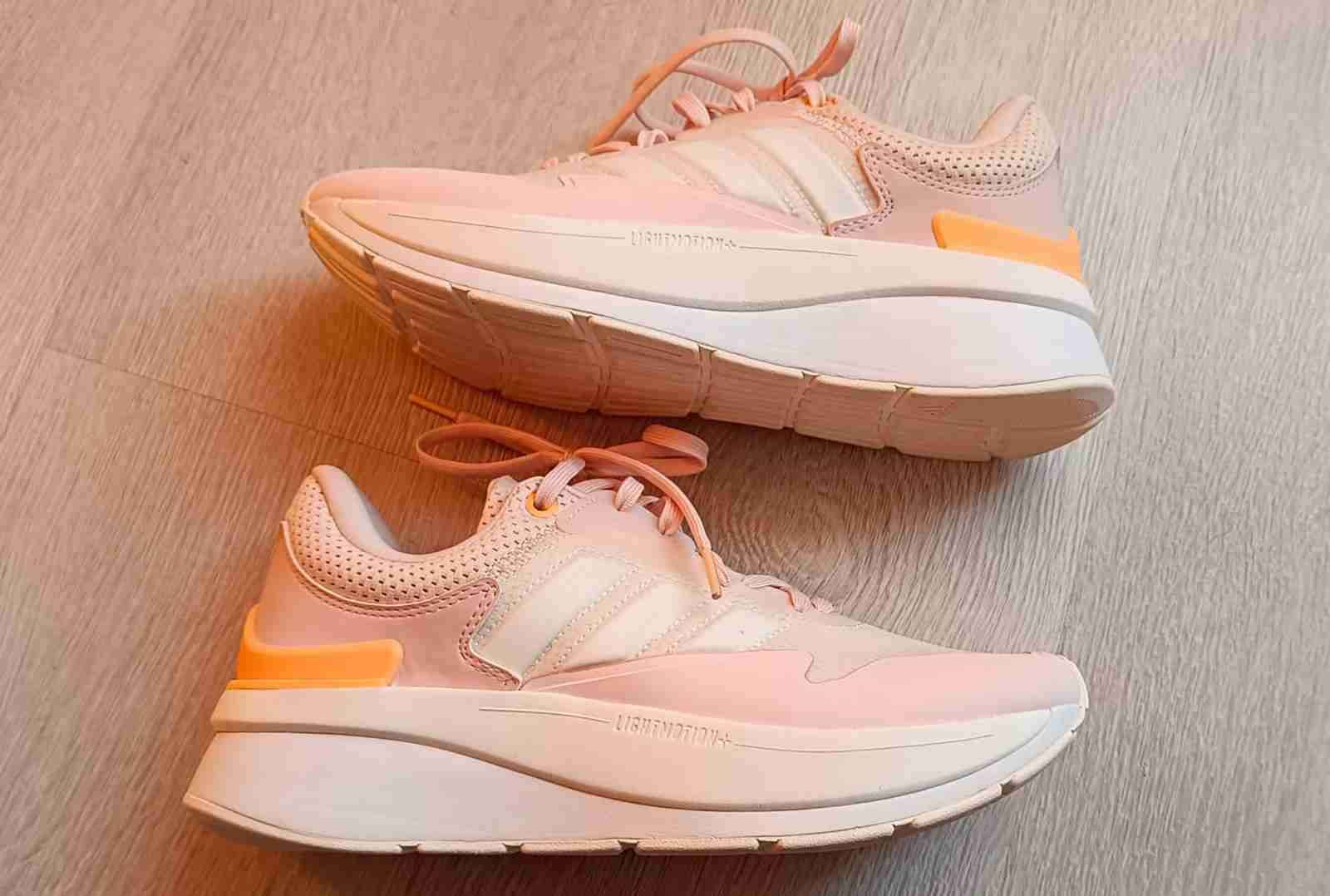 Zapatillas deportivas color rosa pastel - miniatura 4