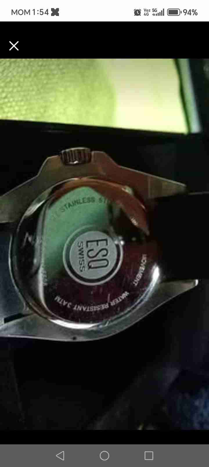 Reloj deportivo ESQ azul - miniatura 3