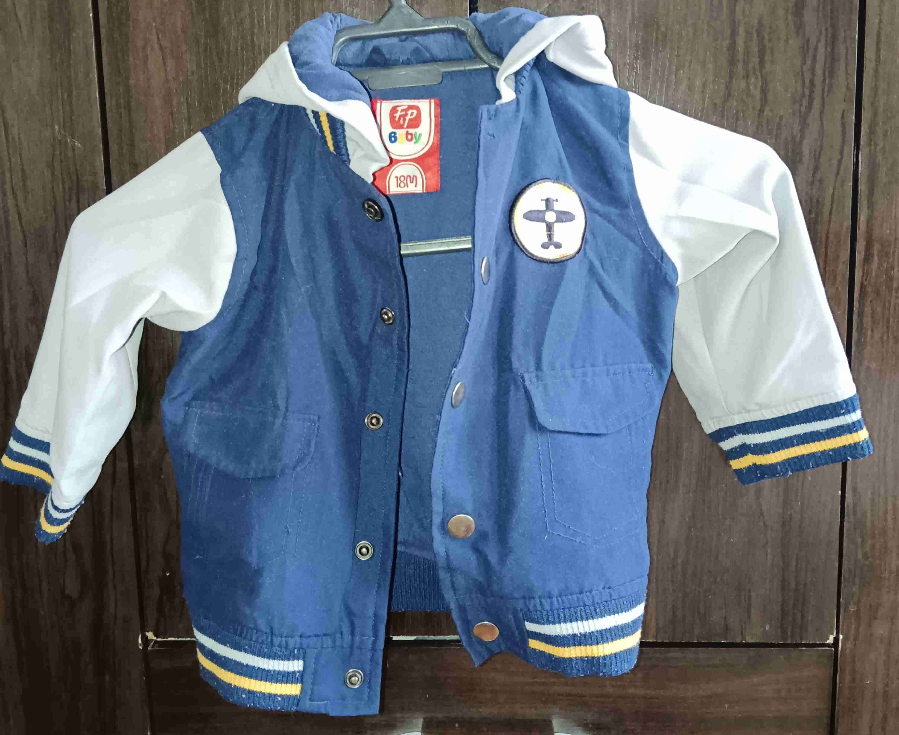 Chaqueta azul para niño - miniatura 2